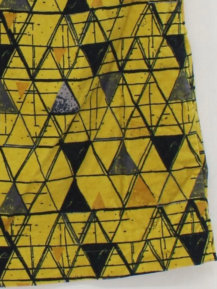 White Stuff Women's Mini Skirt UK 6 Yellow Cotton with Elastane Mini - Image 4