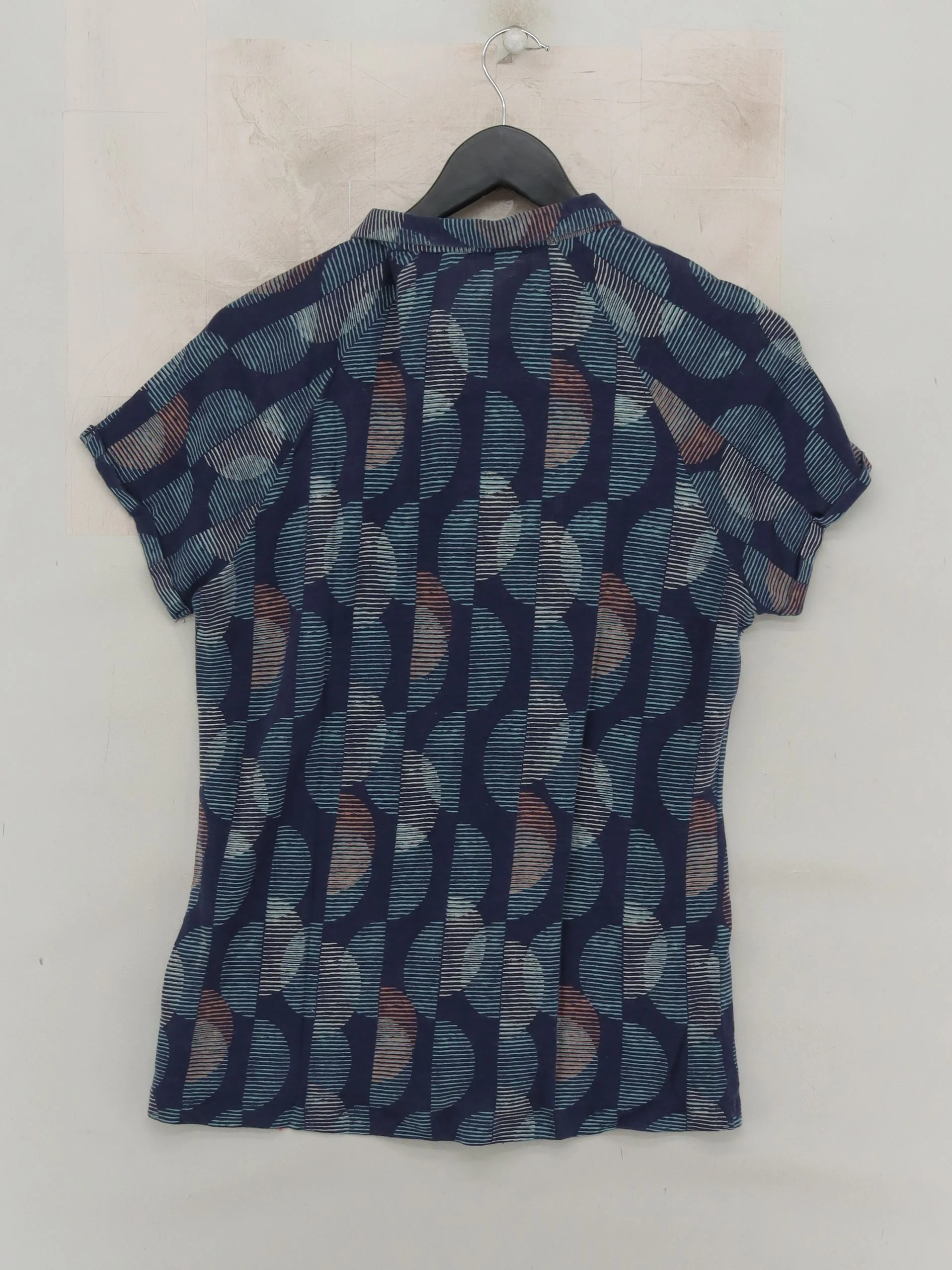 White Stuff Women's Shirt M Blue 100% Linen Basic - Image 2