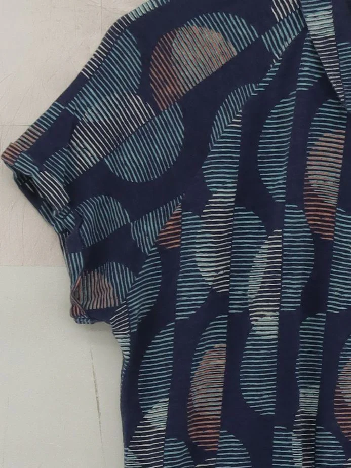 White Stuff Women's Shirt M Blue 100% Linen Basic - Image 4