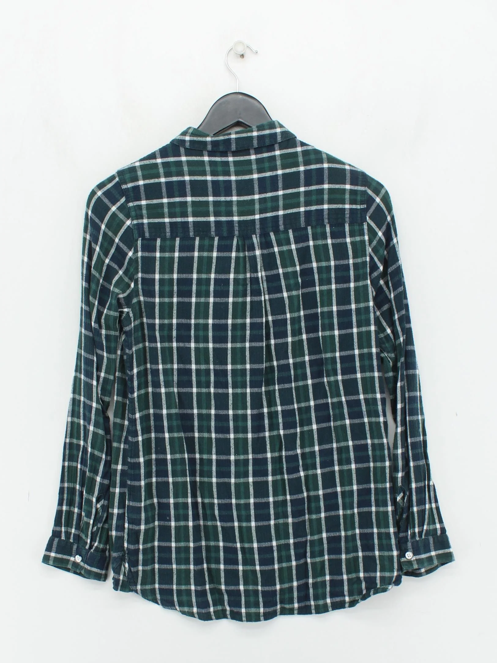 White Stuff Women's Shirt S Green 100% Cotton Basic - Image 2