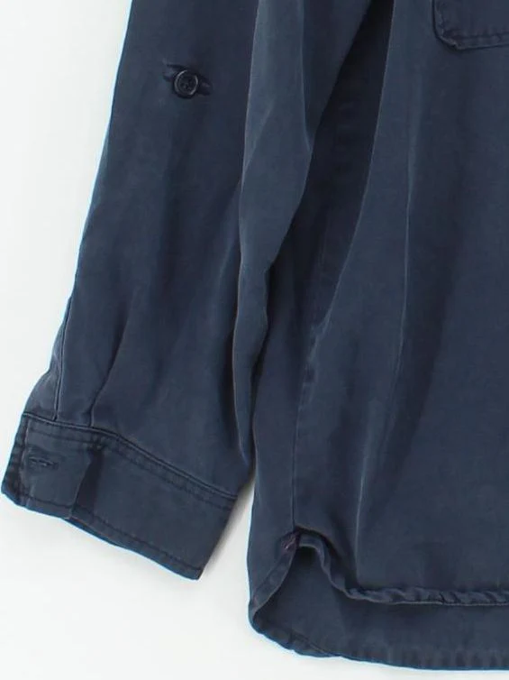 White Stuff Women's Shirt UK 12 Blue 100% Lyocell Modal Basic - Image 4