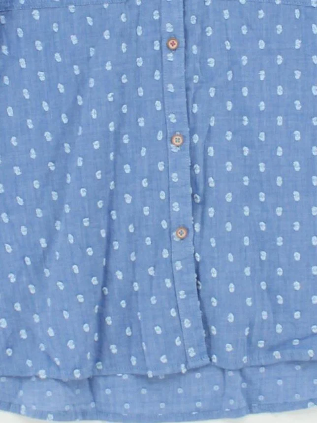 White Stuff Women's Shirt UK 14 Blue 100% Cotton Basic - Image 4