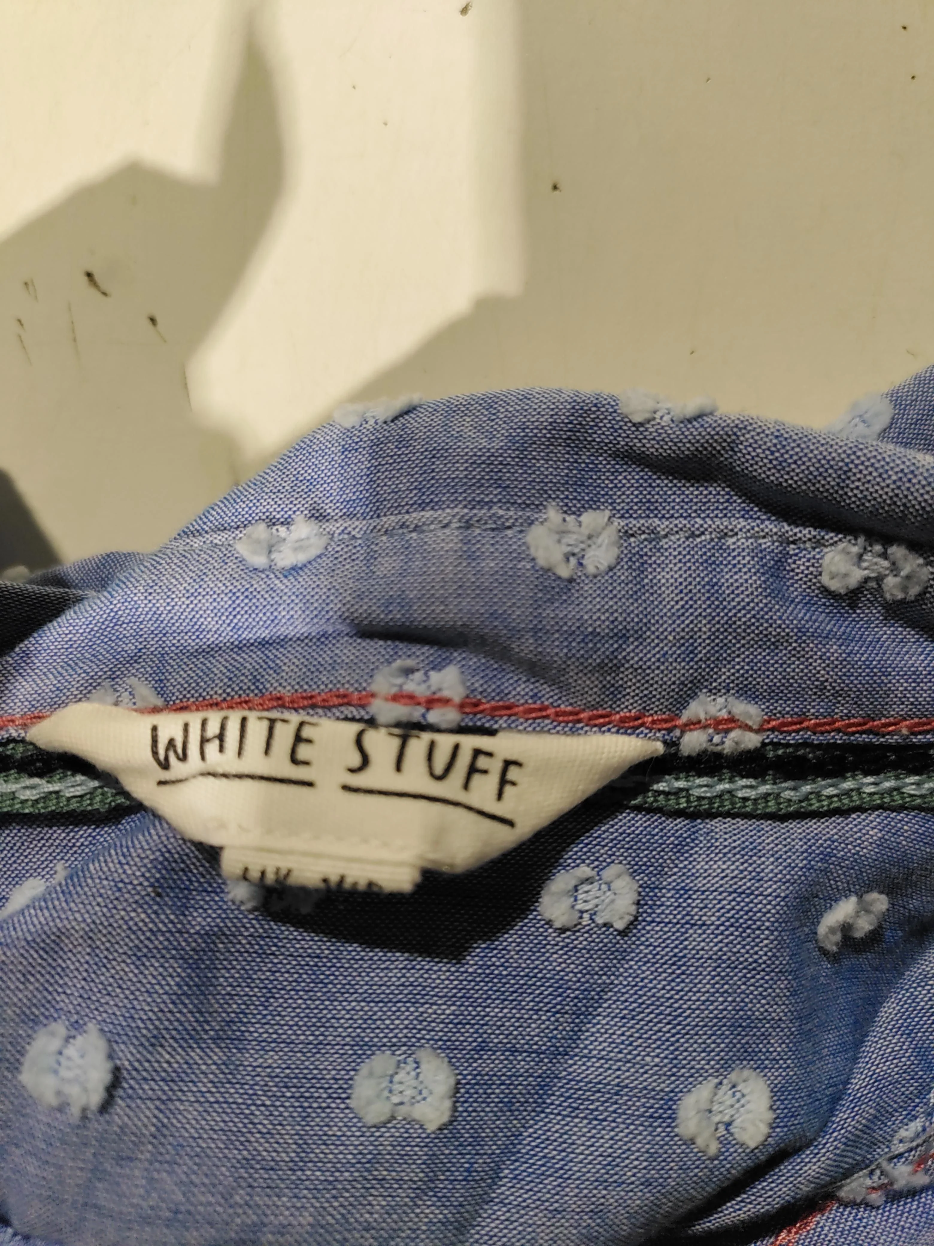 White Stuff Women's Shirt UK 14 Blue 100% Cotton Basic - Image 5