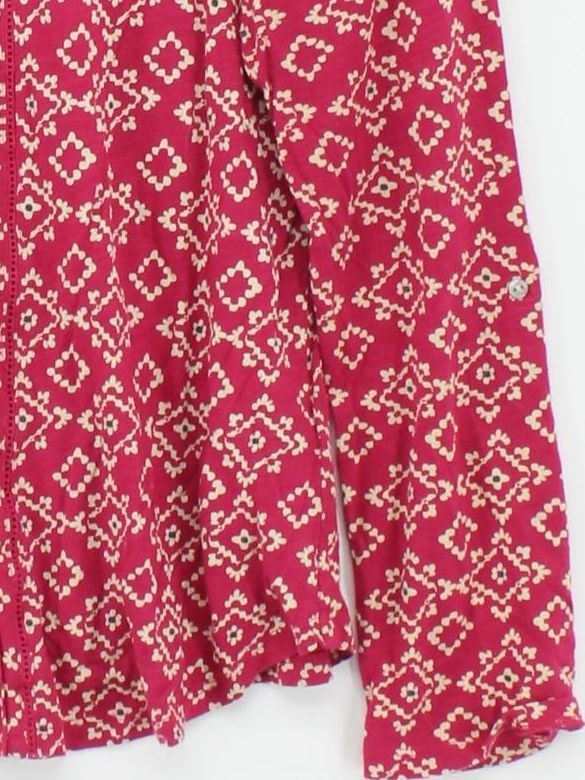 White Stuff Women's Shirt UK 14 Red 100% Cotton Basic - Image 4