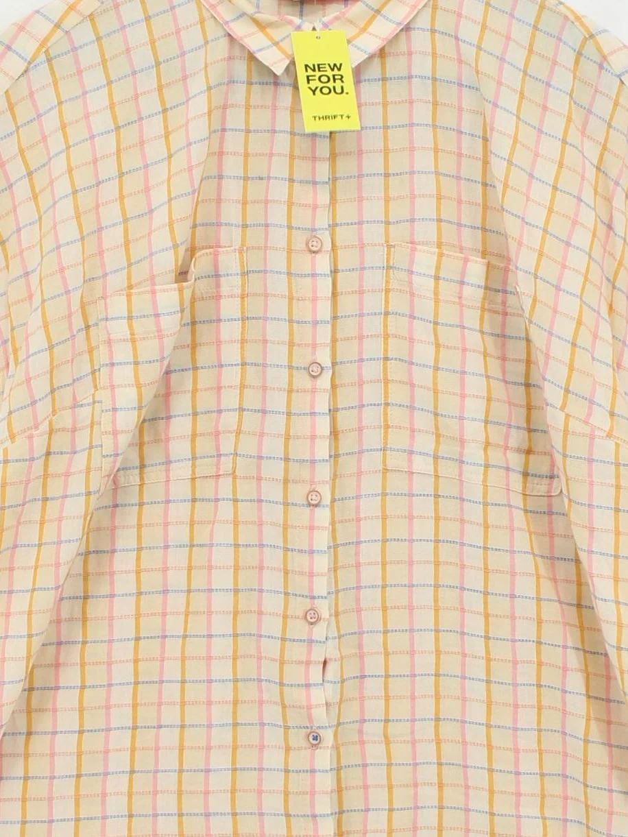 White Stuff Women's Shirt UK 16 Cream 100% Cotton Basic - Image 3