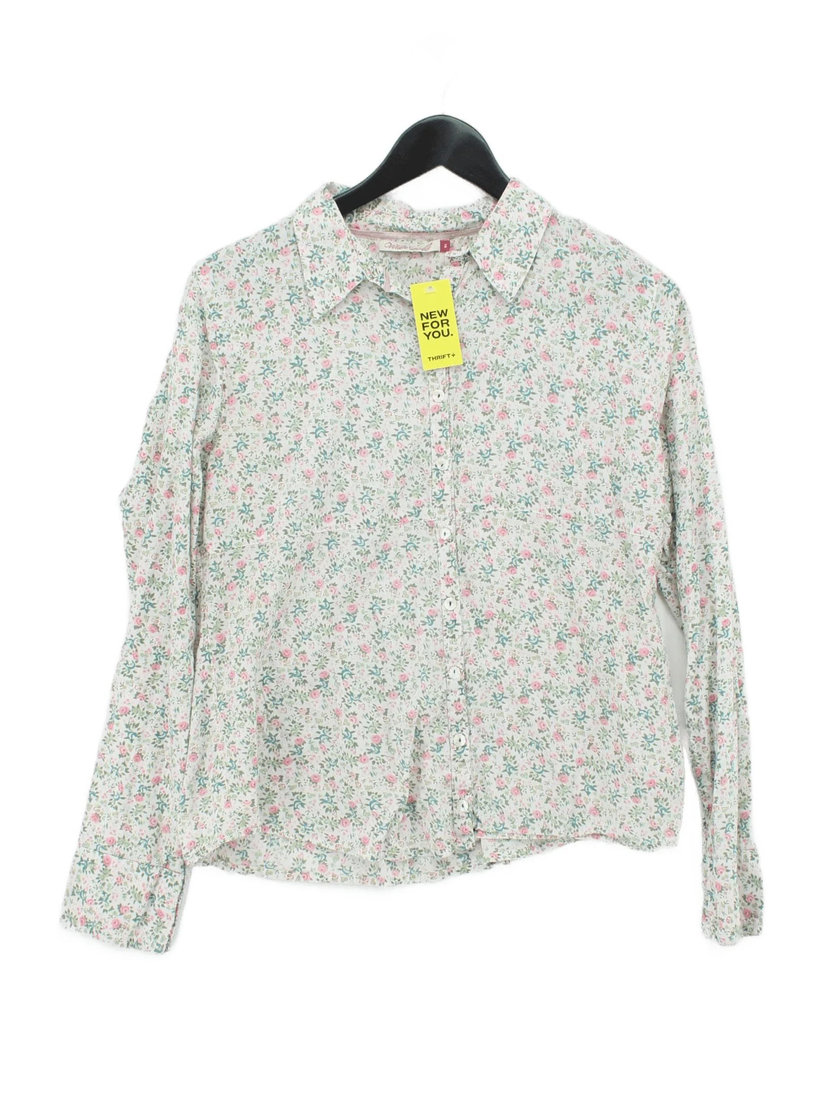 White Stuff Women's Shirt UK 16 Multi 100% Cotton Basic