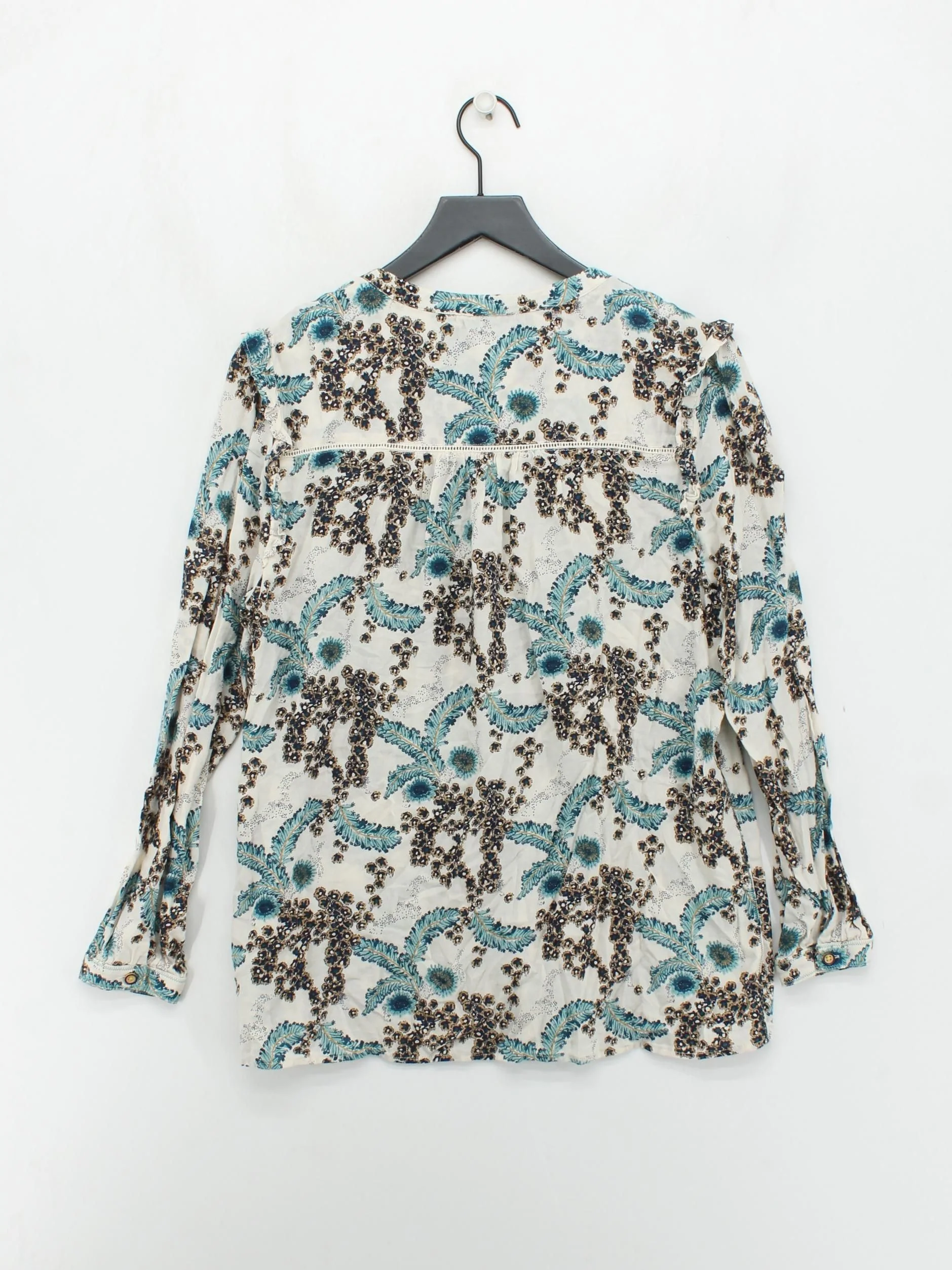 White Stuff Women's Shirt UK 16 Multi 100% Cotton Basic - Image 2