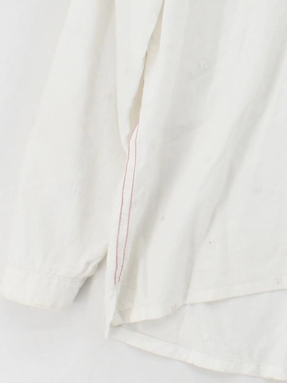 White Stuff Women's Shirt UK 18 White 100% Cotton Long Sleeve Collared Basic - Image 4