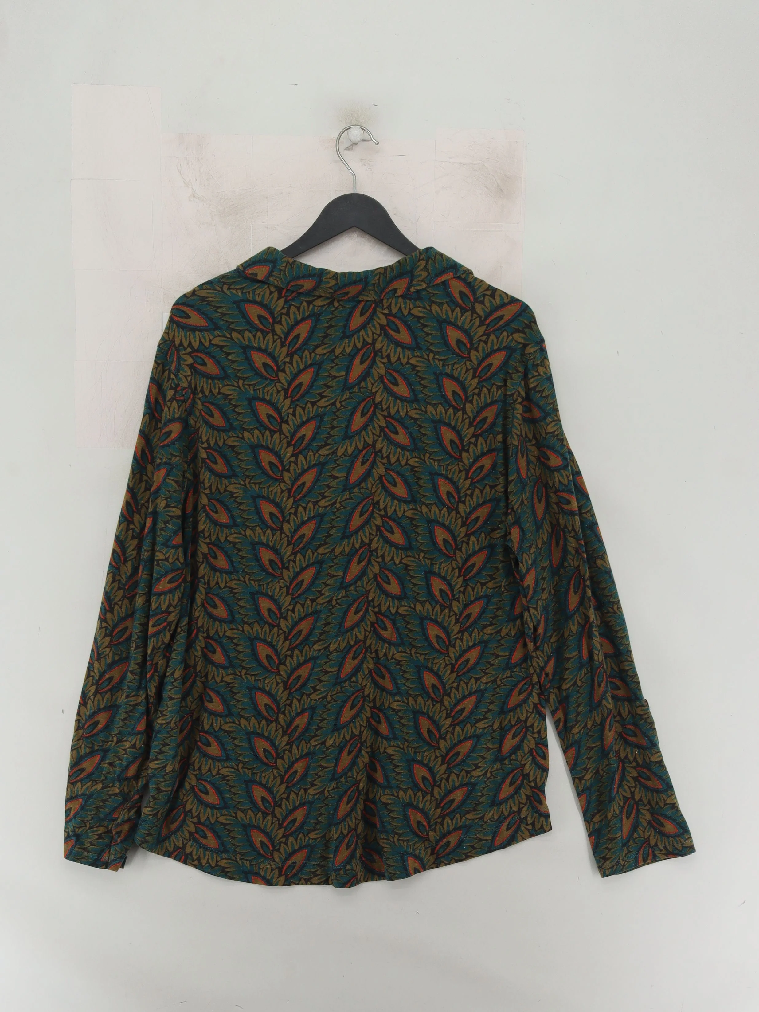White Stuff Women's Shirt UK 20 Multi 100% Other Long Sleeve Collared Basic - Image 2