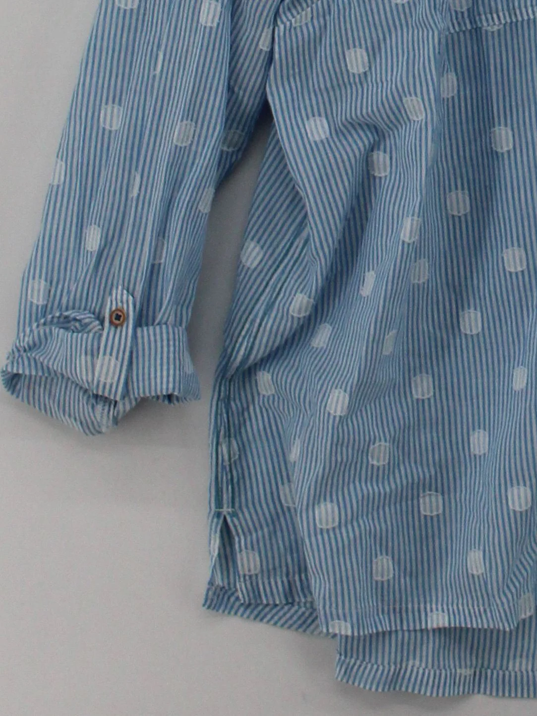 White Stuff Women's Shirt UK 24 Blue 100% Cotton Basic - Image 4