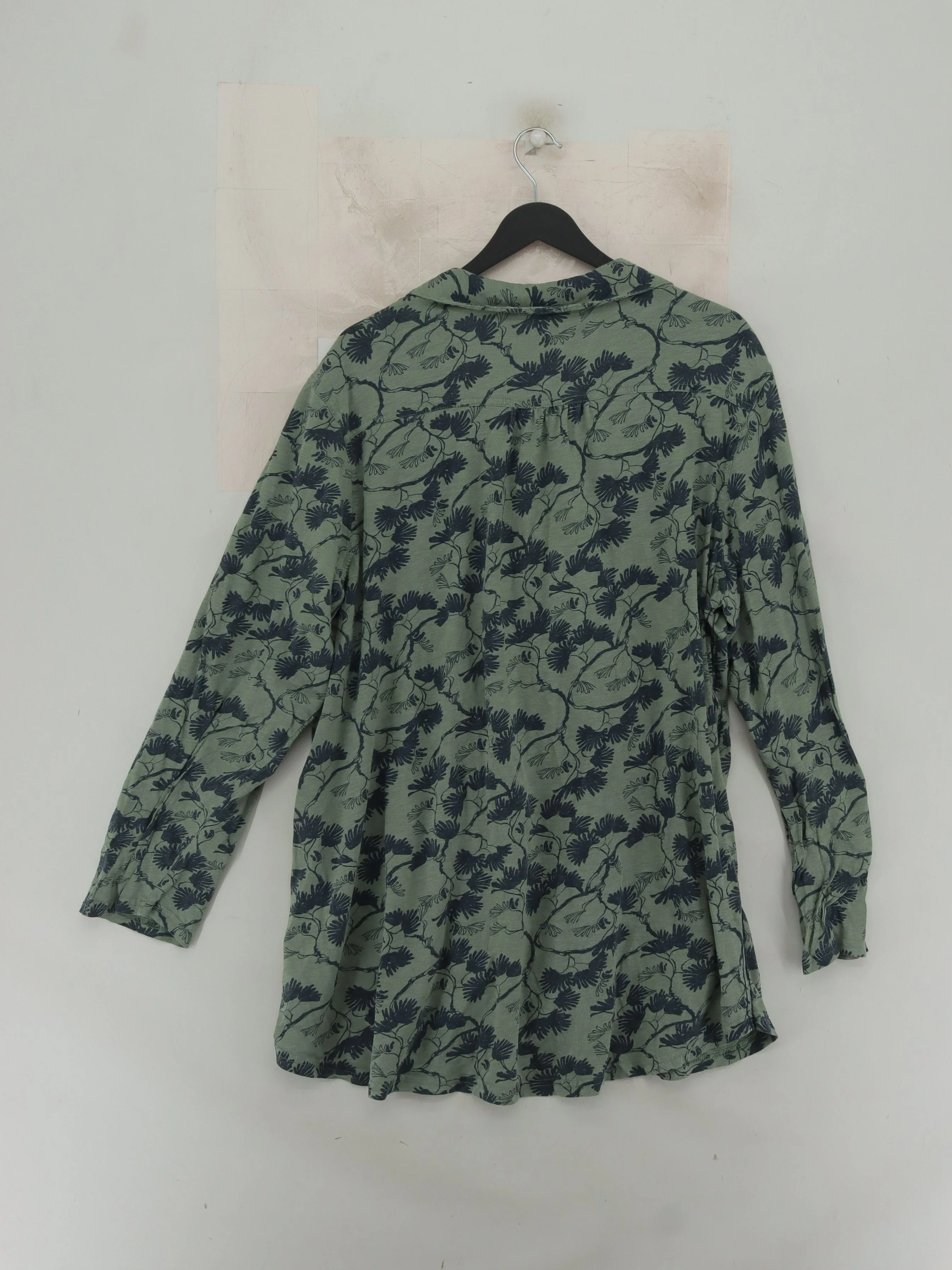 White Stuff Women's Shirt UK 24 Green 100% Cotton Basic - Image 2