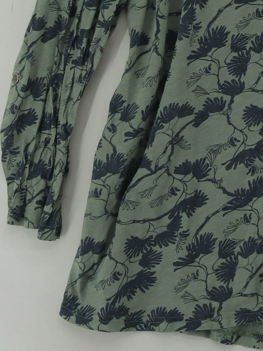 White Stuff Women's Shirt UK 24 Green 100% Cotton Basic - Image 4