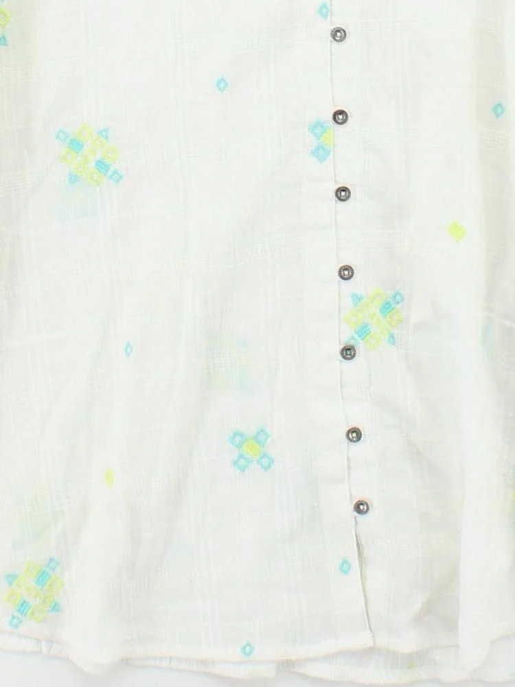 White Stuff Women's Shirt UK 24 White 100% Cotton Basic - Image 4