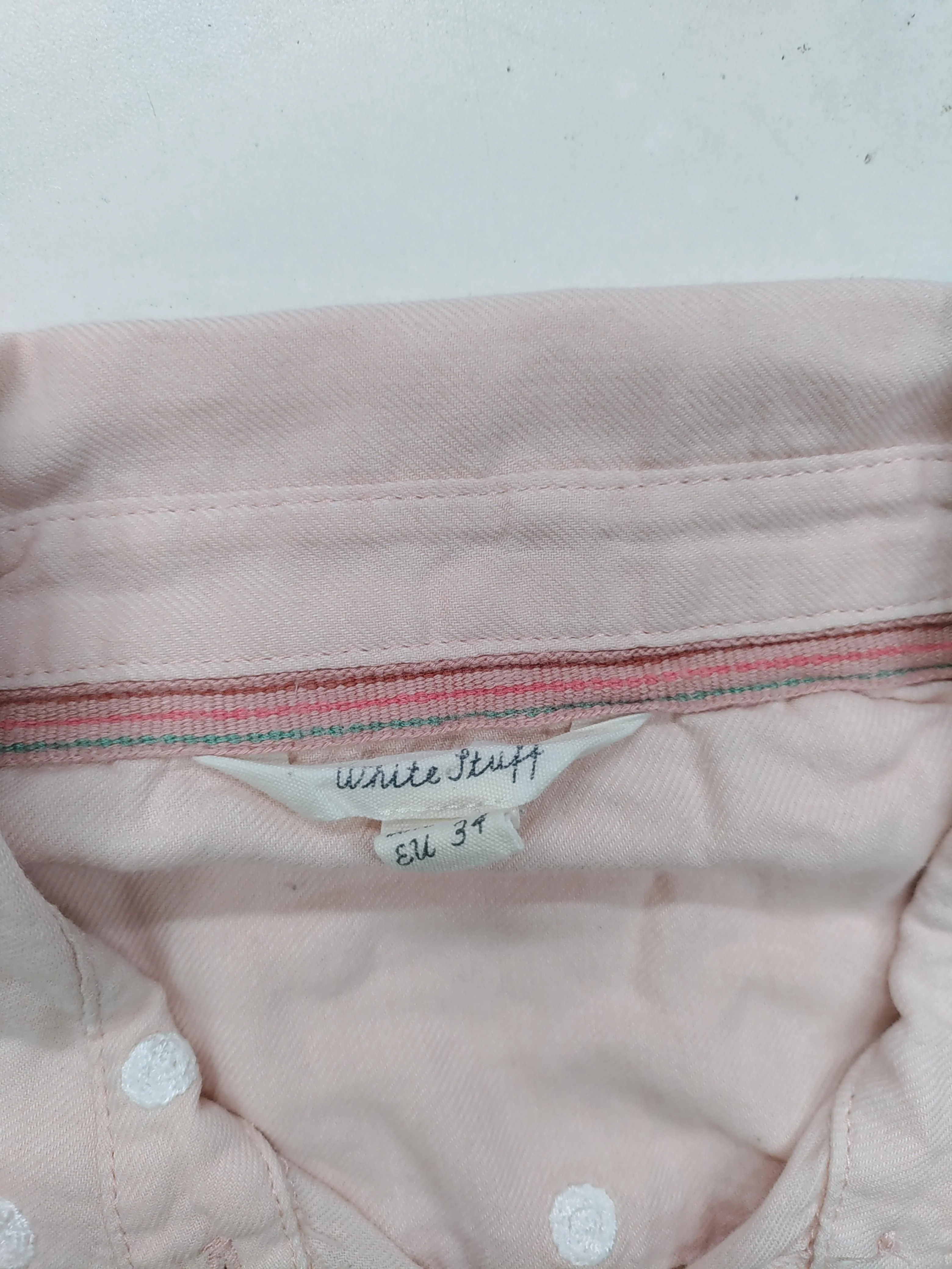 White Stuff Women's Shirt UK 6 Pink 100% Cotton Basic - Image 5