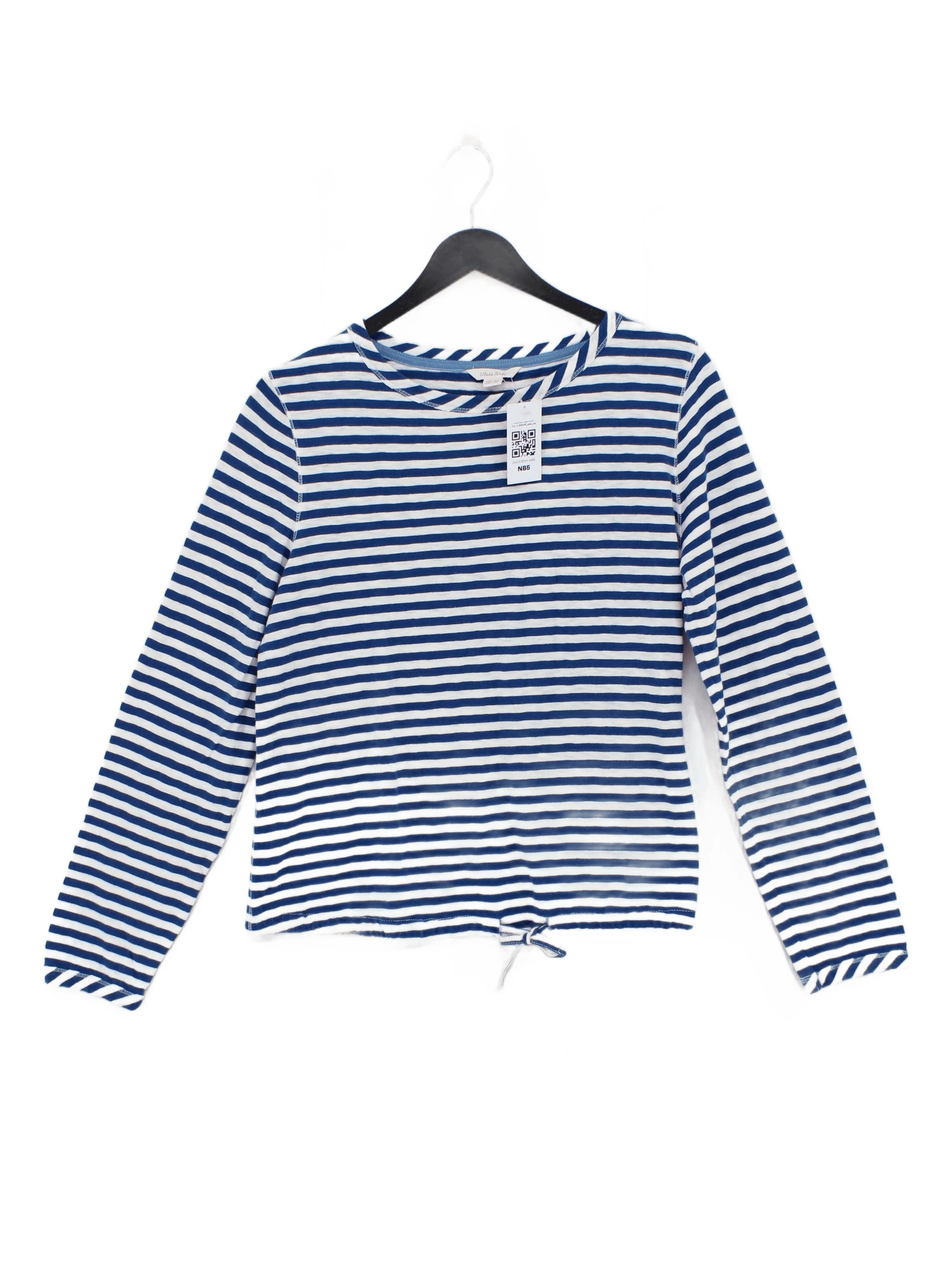White Stuff Women's T-Shirt M Multi 100% Cotton Basic