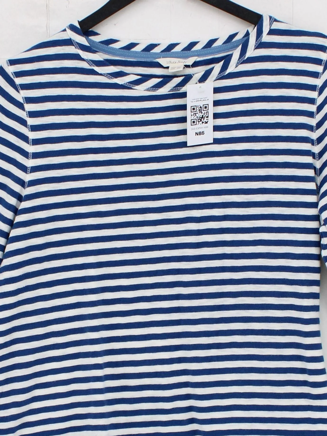 White Stuff Women's T-Shirt M Multi 100% Cotton Basic - Image 3