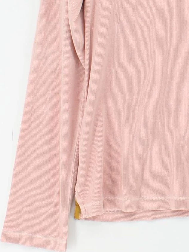 White Stuff Women's T-Shirt S Pink Cotton with Elastane Basic - Image 4