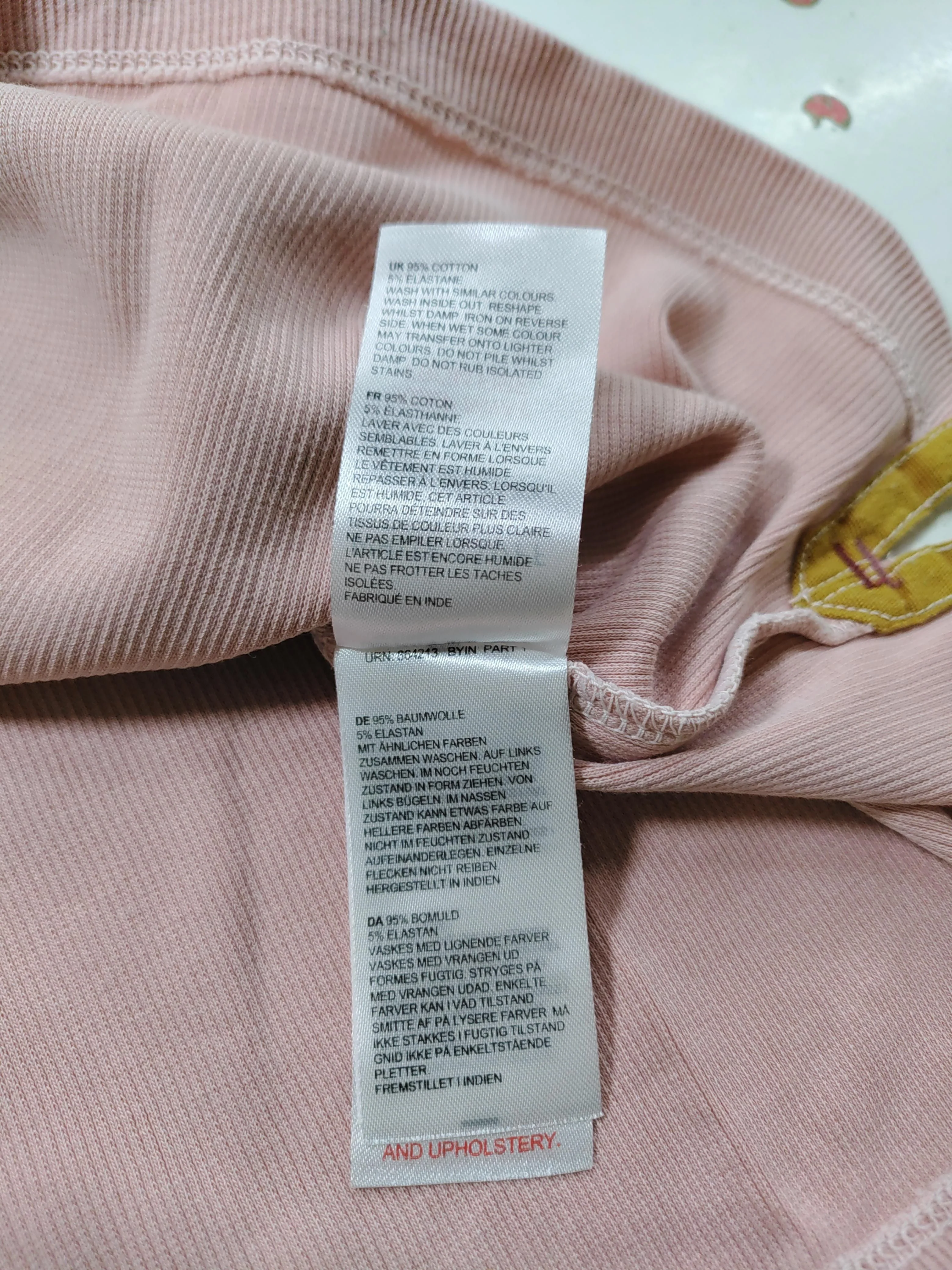 White Stuff Women's T-Shirt S Pink Cotton with Elastane Basic - Image 6