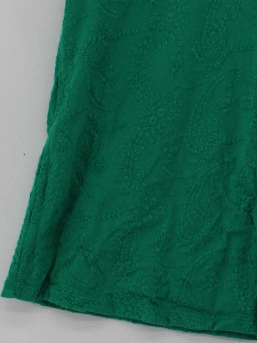 White Stuff Women's T-Shirt UK 10 Green 100% Cotton Basic - Image 4