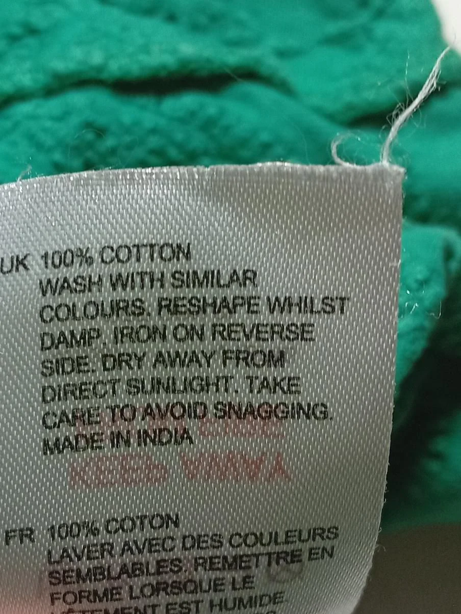 White Stuff Women's T-Shirt UK 10 Green 100% Cotton Basic - Image 6