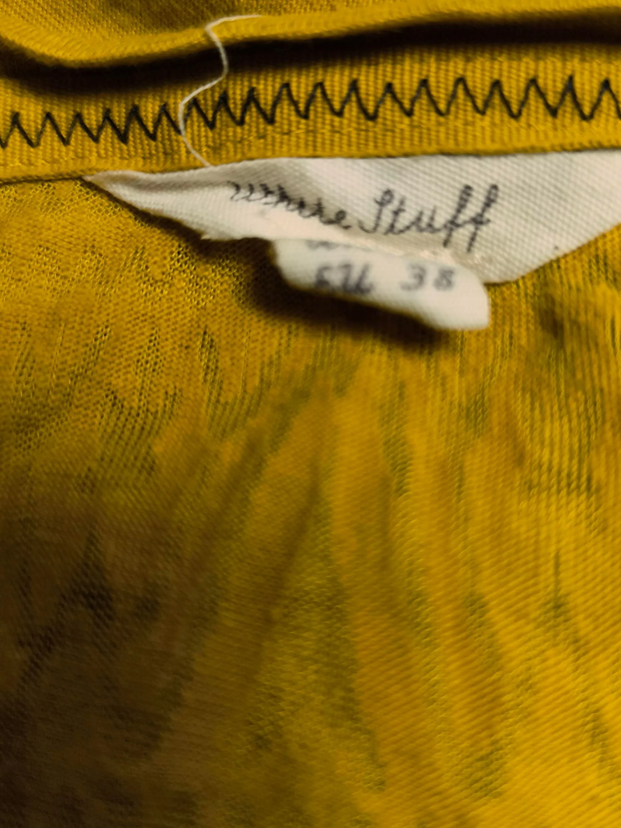 White Stuff Women's T-Shirt UK 10 Yellow Lyocell Modal - Image 5