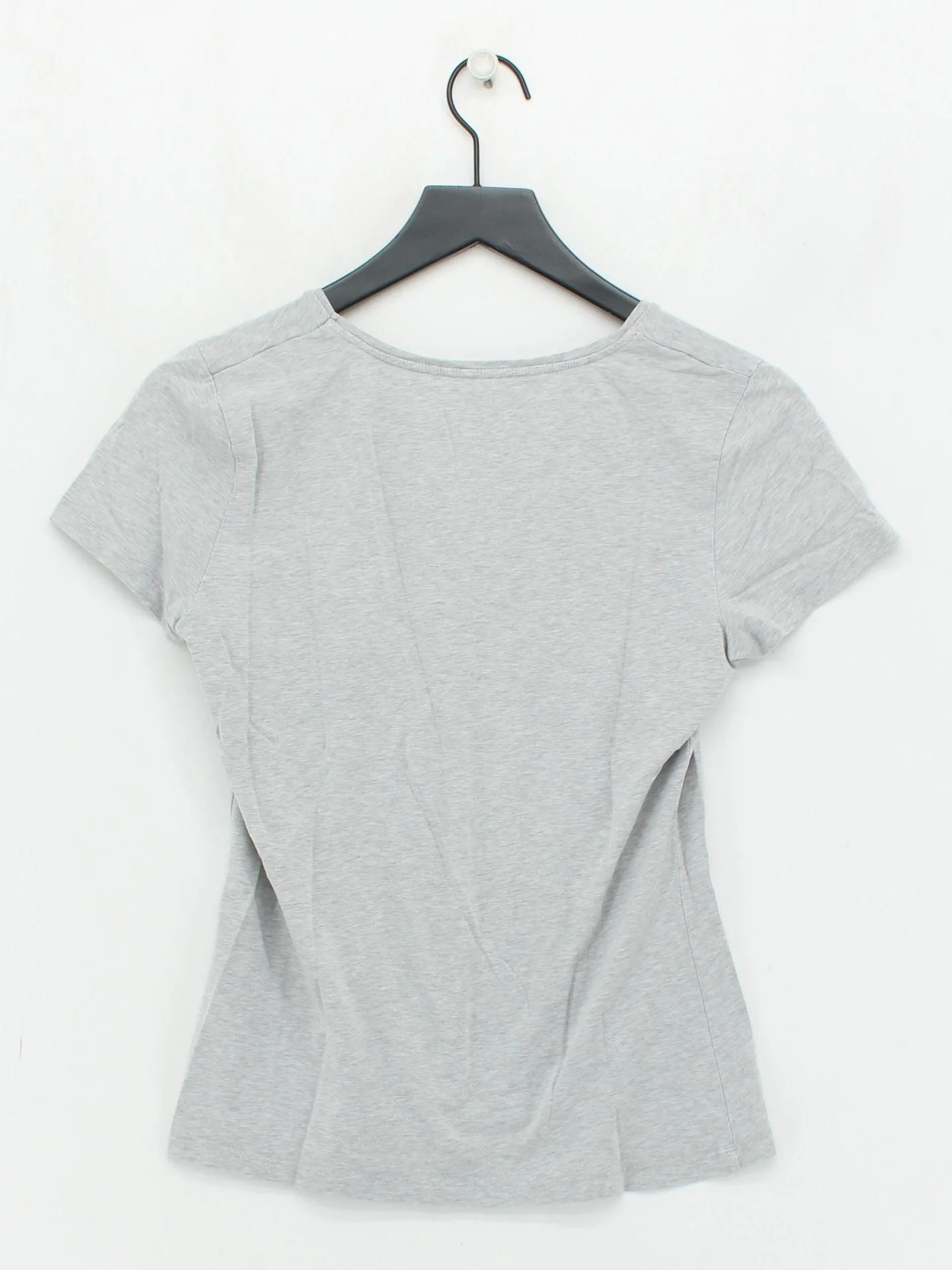 White Stuff Women's T-Shirt UK 14 Grey Cotton with Elastane Basic - Image 2