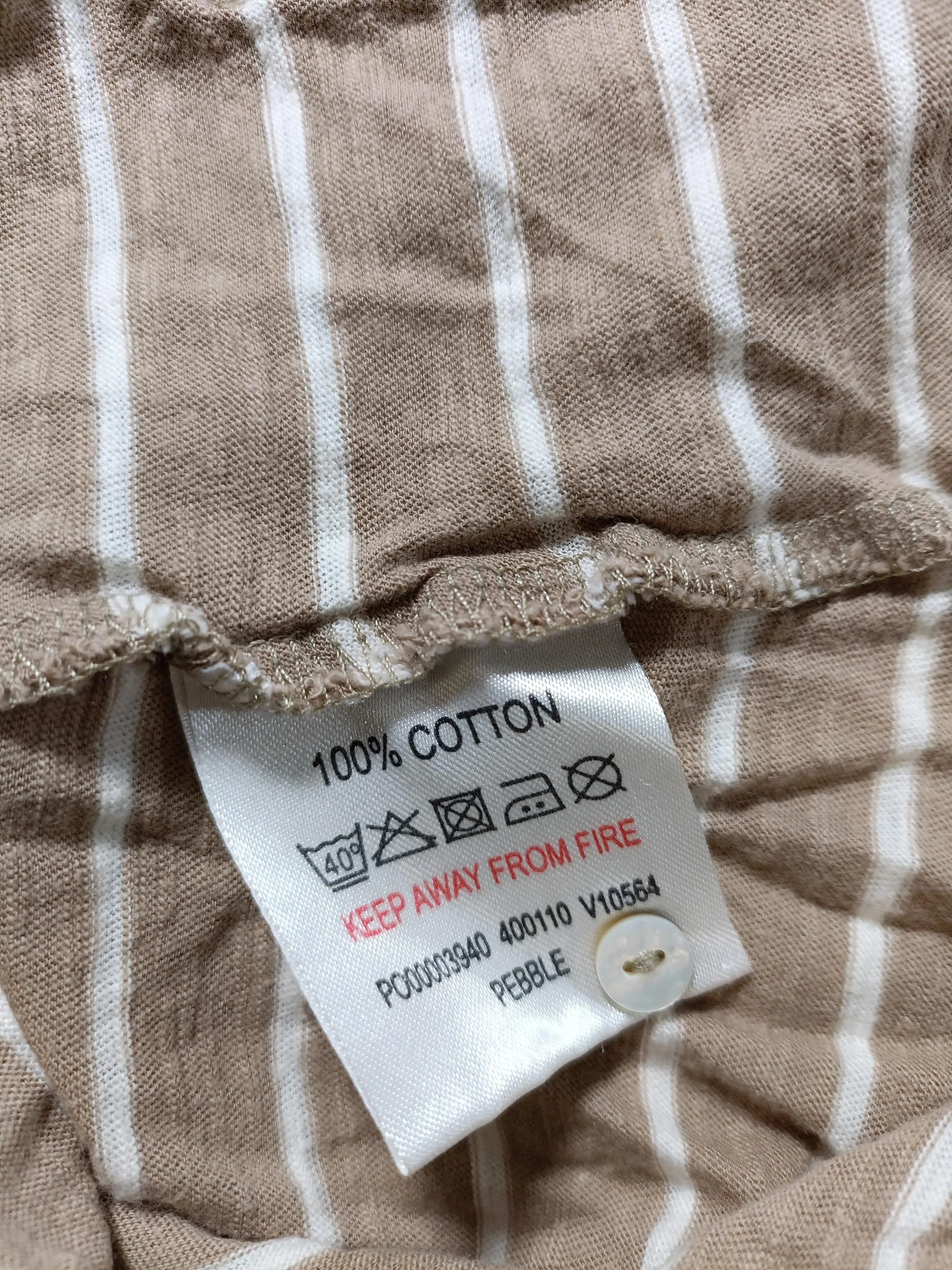White Stuff Women's T-Shirt UK 16 Brown 100% Cotton Basic - Image 7