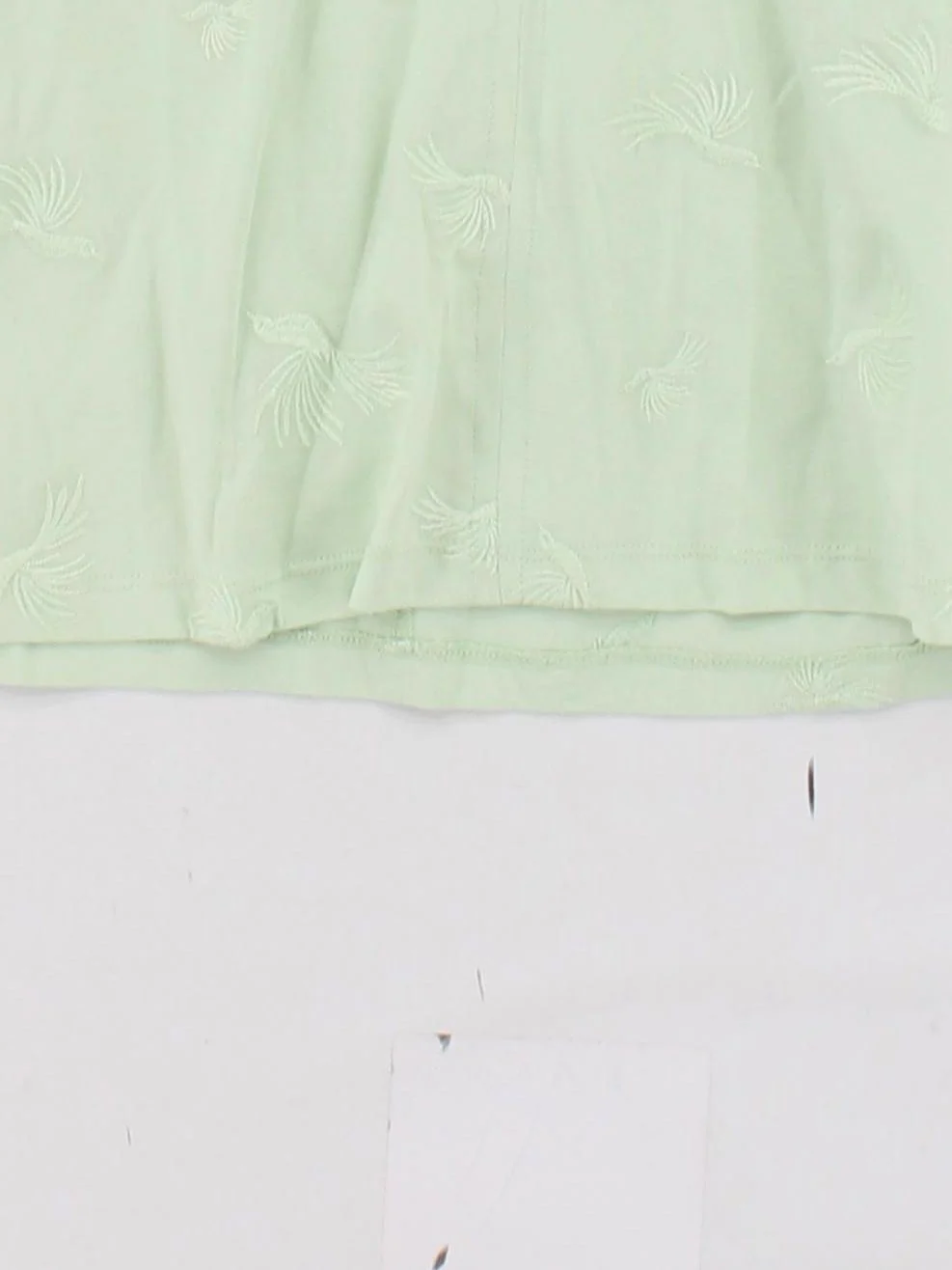 White Stuff Women's T-Shirt UK 16 Green Cotton with Polyester Basic - Image 4