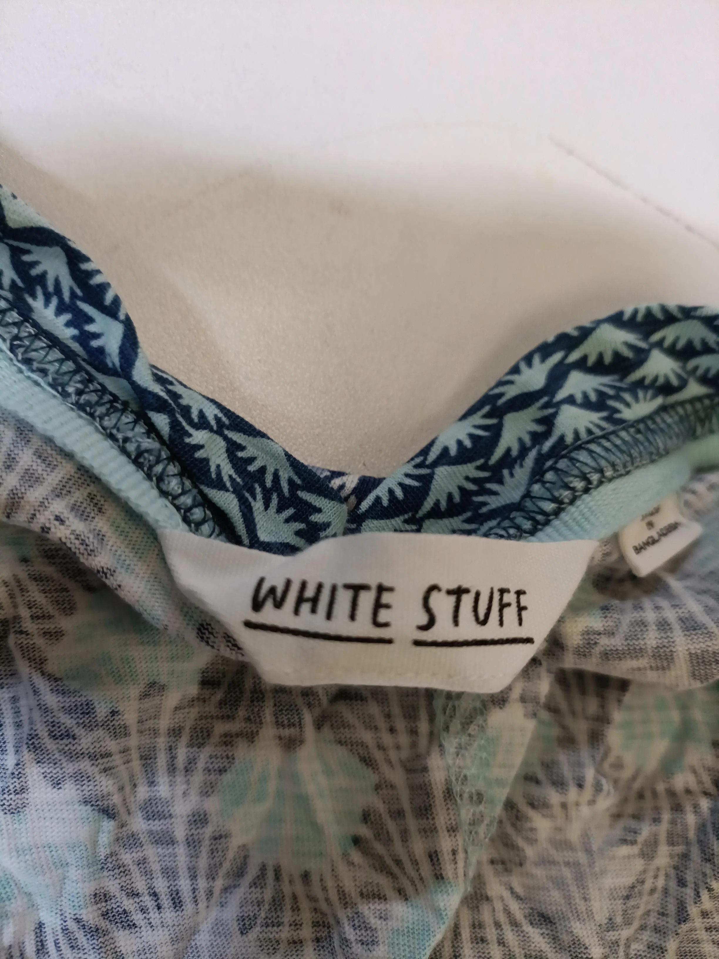 White Stuff Women's T-Shirt UK 16 Multi 100% Cotton Basic - Image 5
