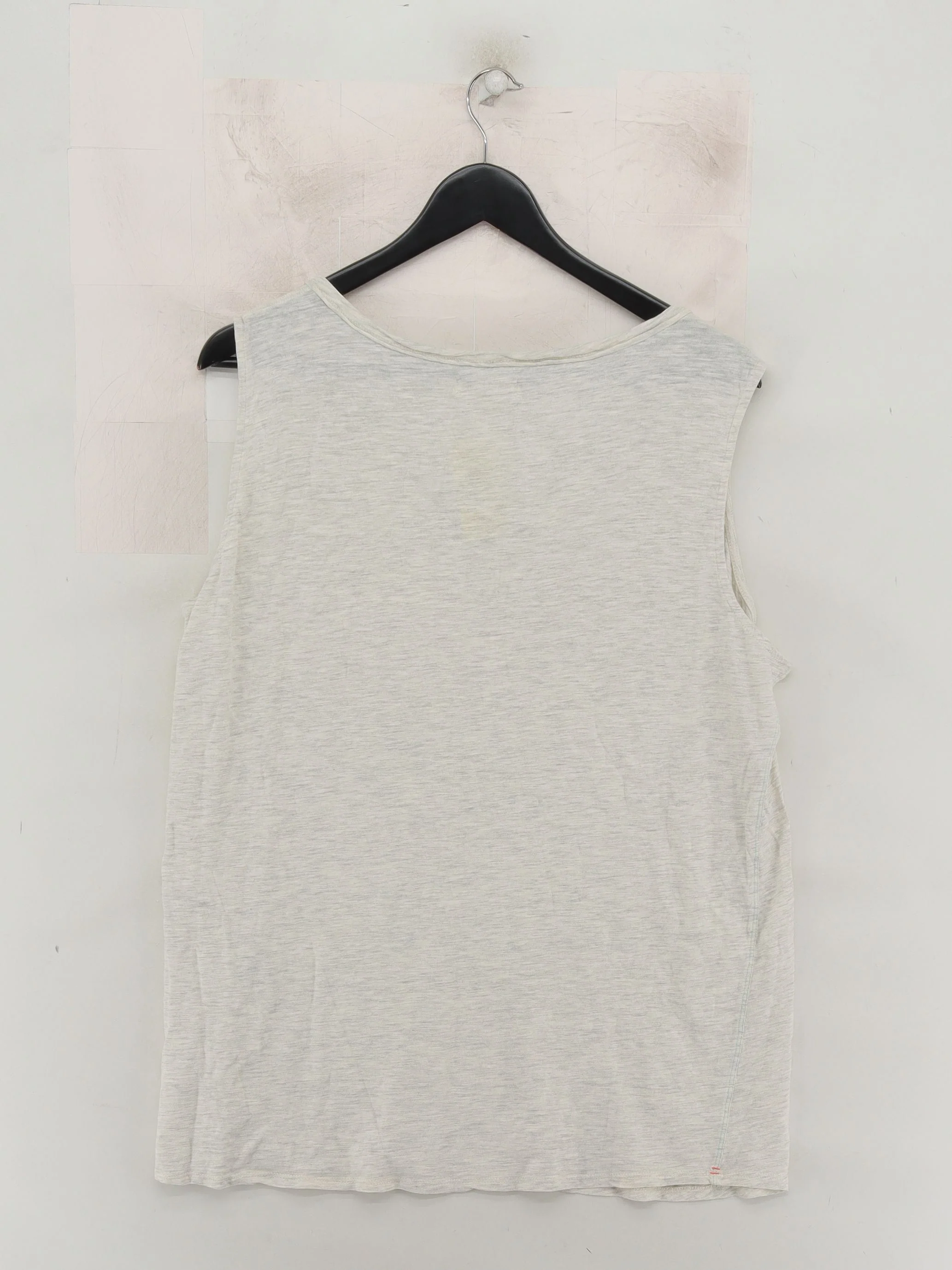 White Stuff Women's T-Shirt UK 22 Cream Cotton with Viscose Basic - Image 2