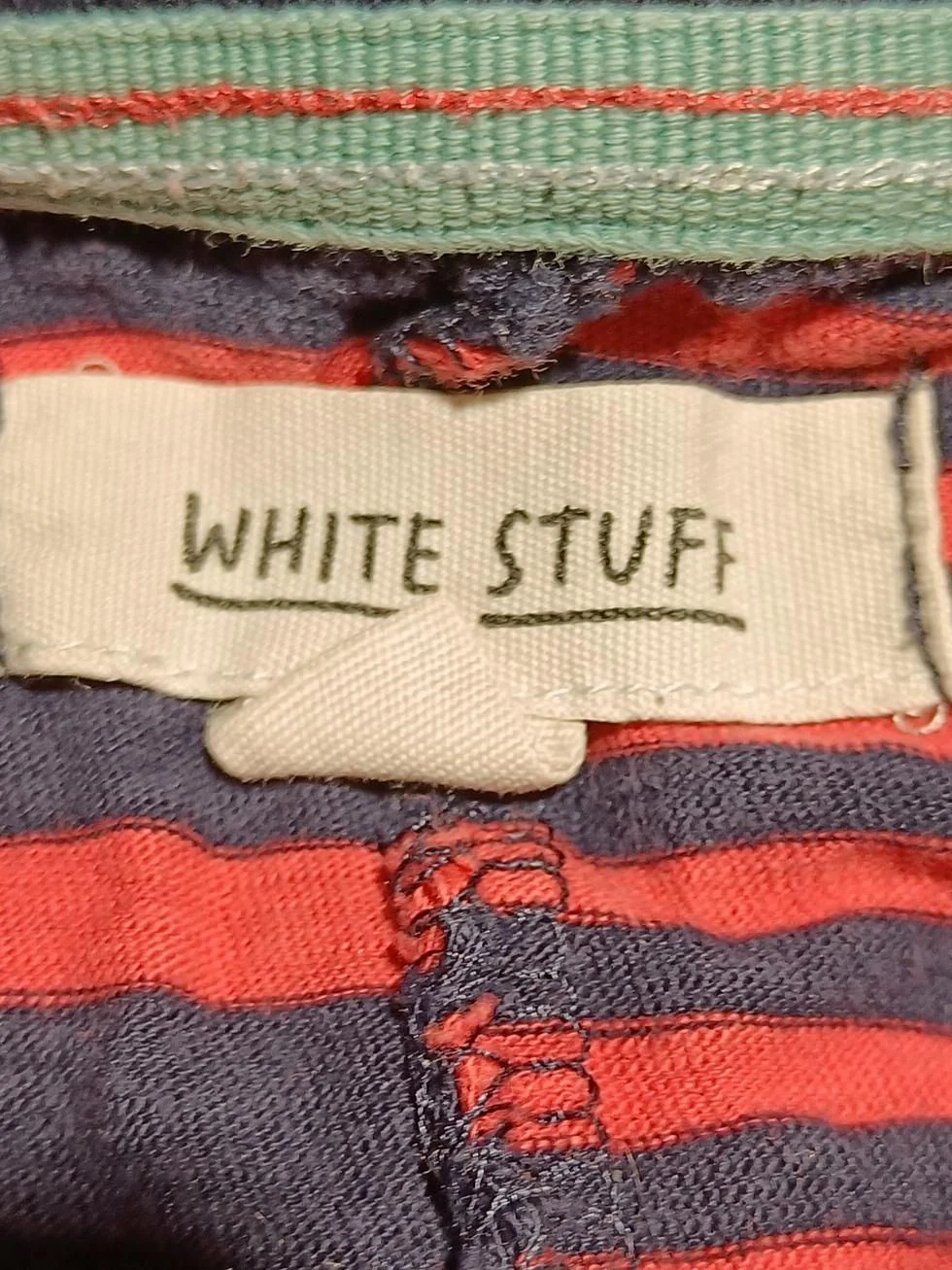 White Stuff Women's T-Shirt UK 22 Red 100% Cotton Basic - Image 5