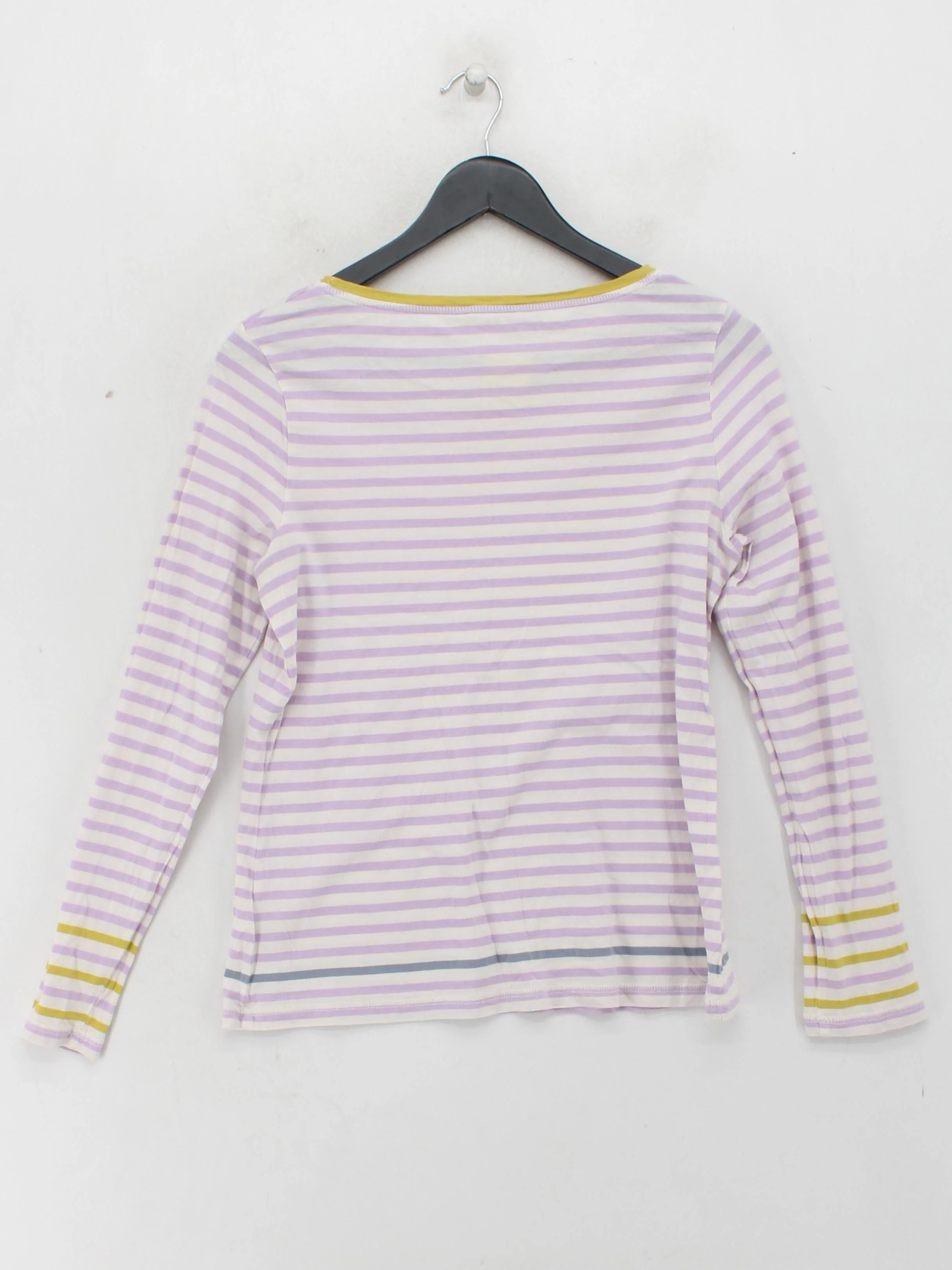White Stuff Women's T-Shirt UK 8 Multi 100% Cotton Basic - Image 2