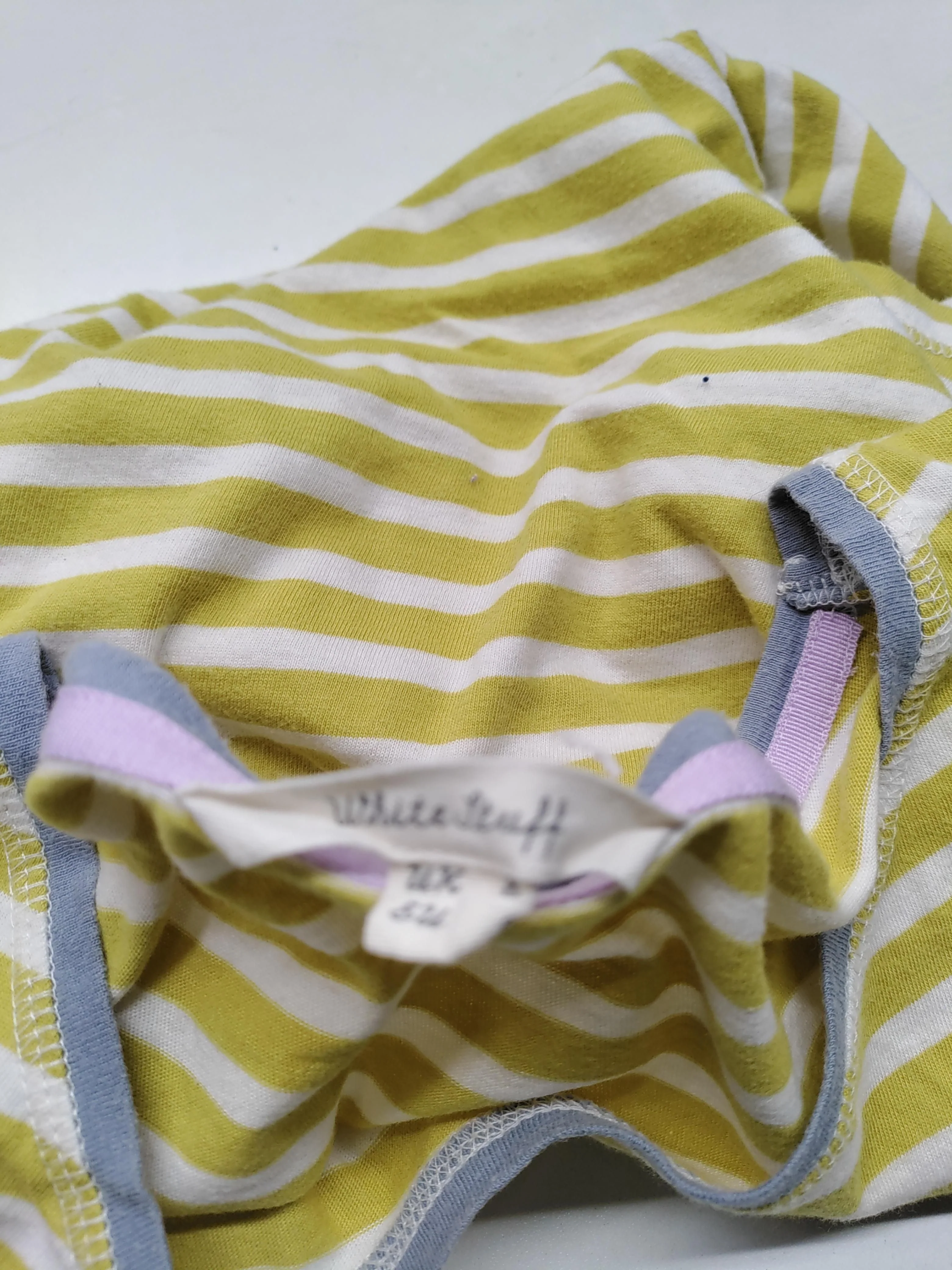White Stuff Women's T-Shirt UK 8 Yellow 100% Cotton Basic - Image 5
