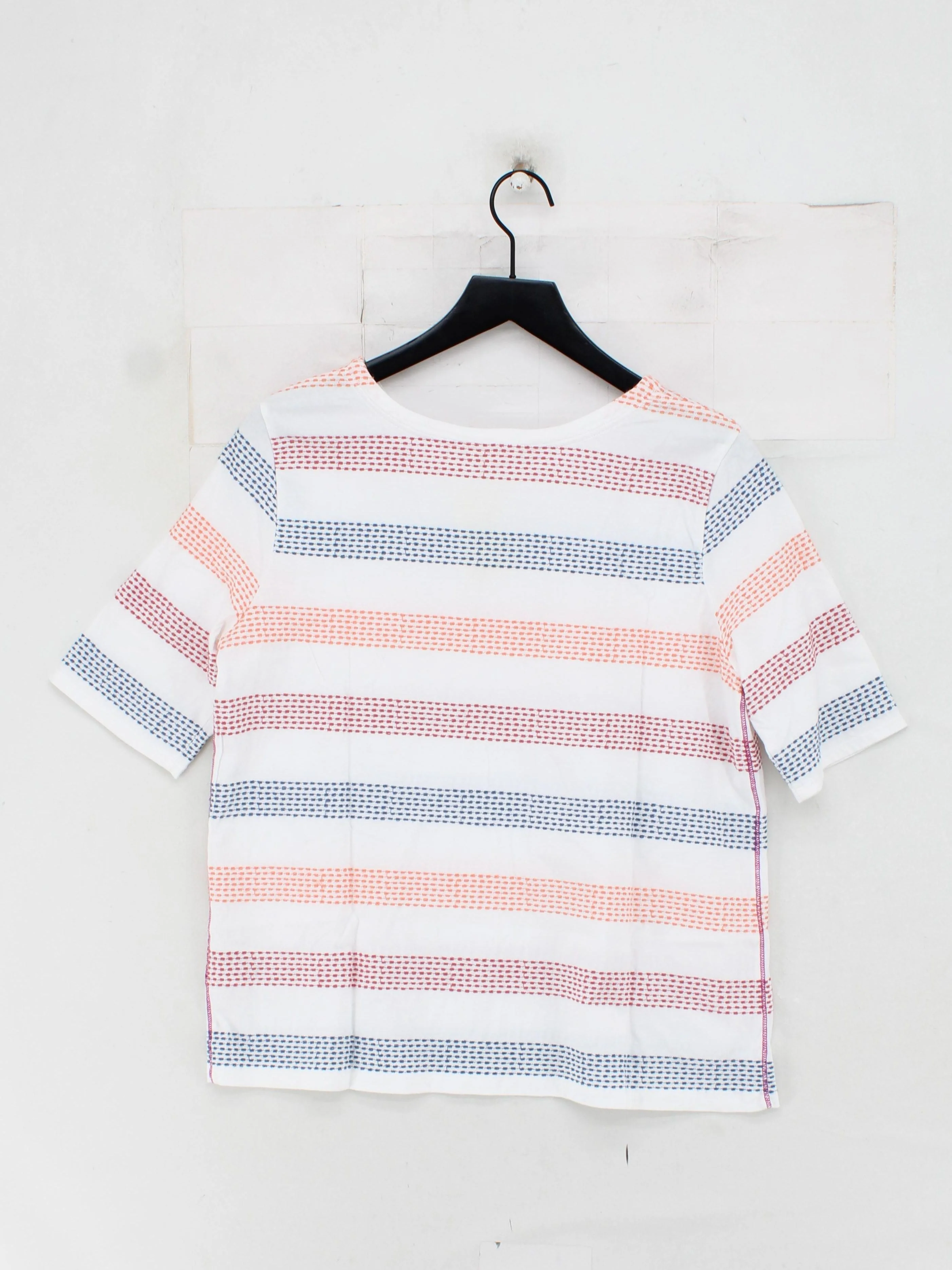 White Stuff Women's Top M White 100% Cotton Basic - Image 2