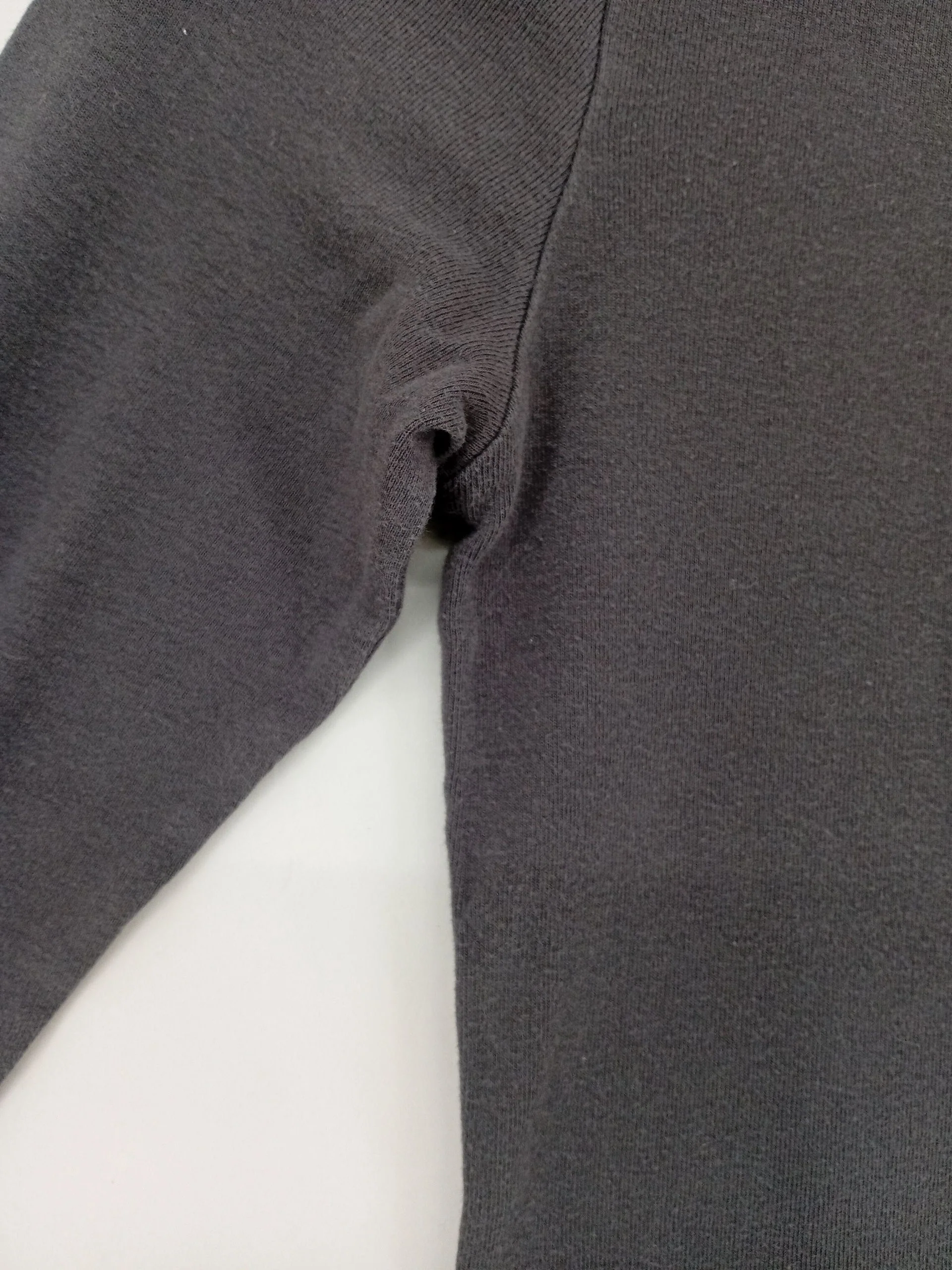White Stuff Women's Top S Grey 100% Cotton Long Sleeve Round Neck Basic - Image 6