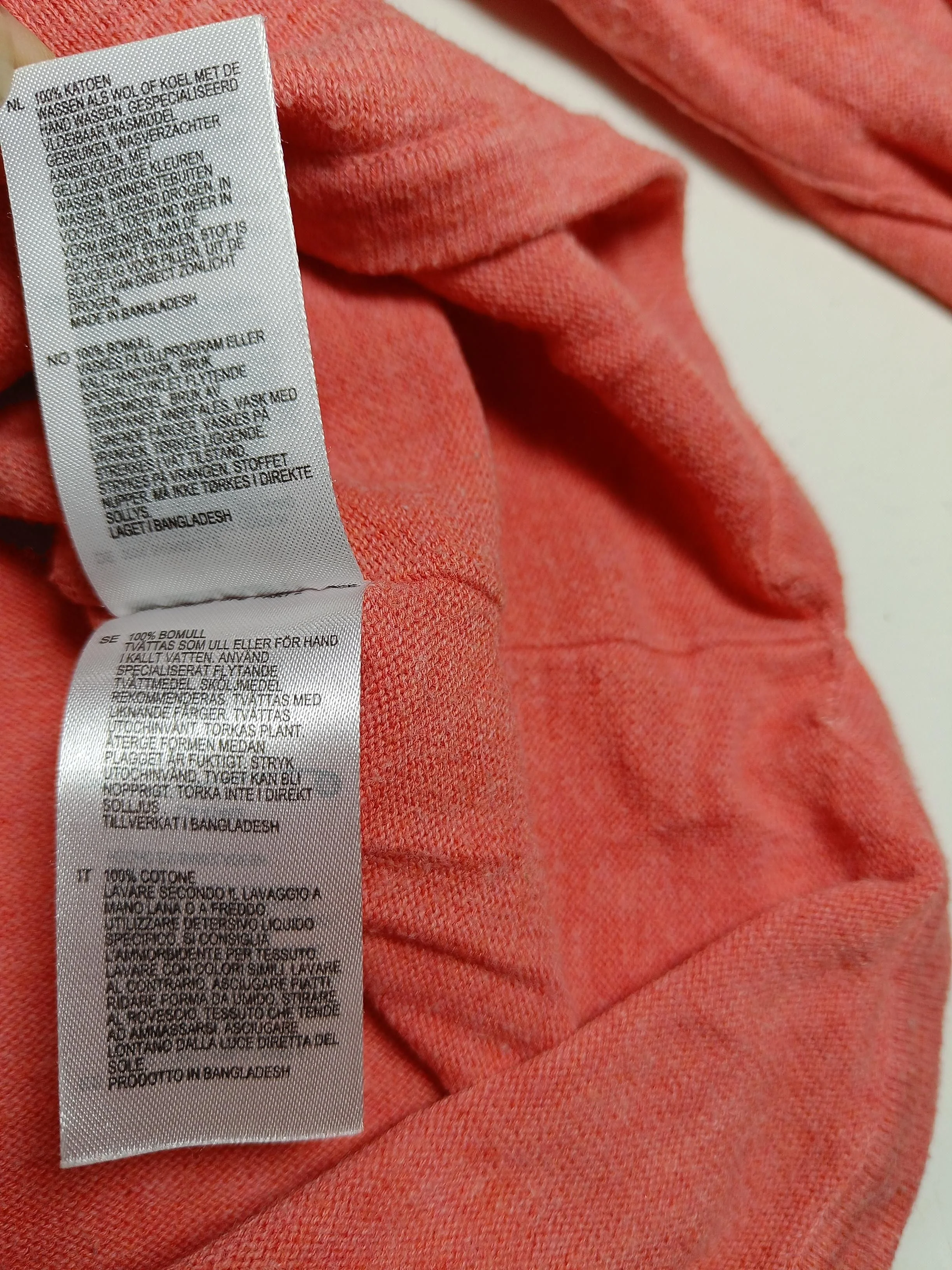 White Stuff Women's Top S Red 100% Cotton Long Sleeve V-Neck Basic - Image 6