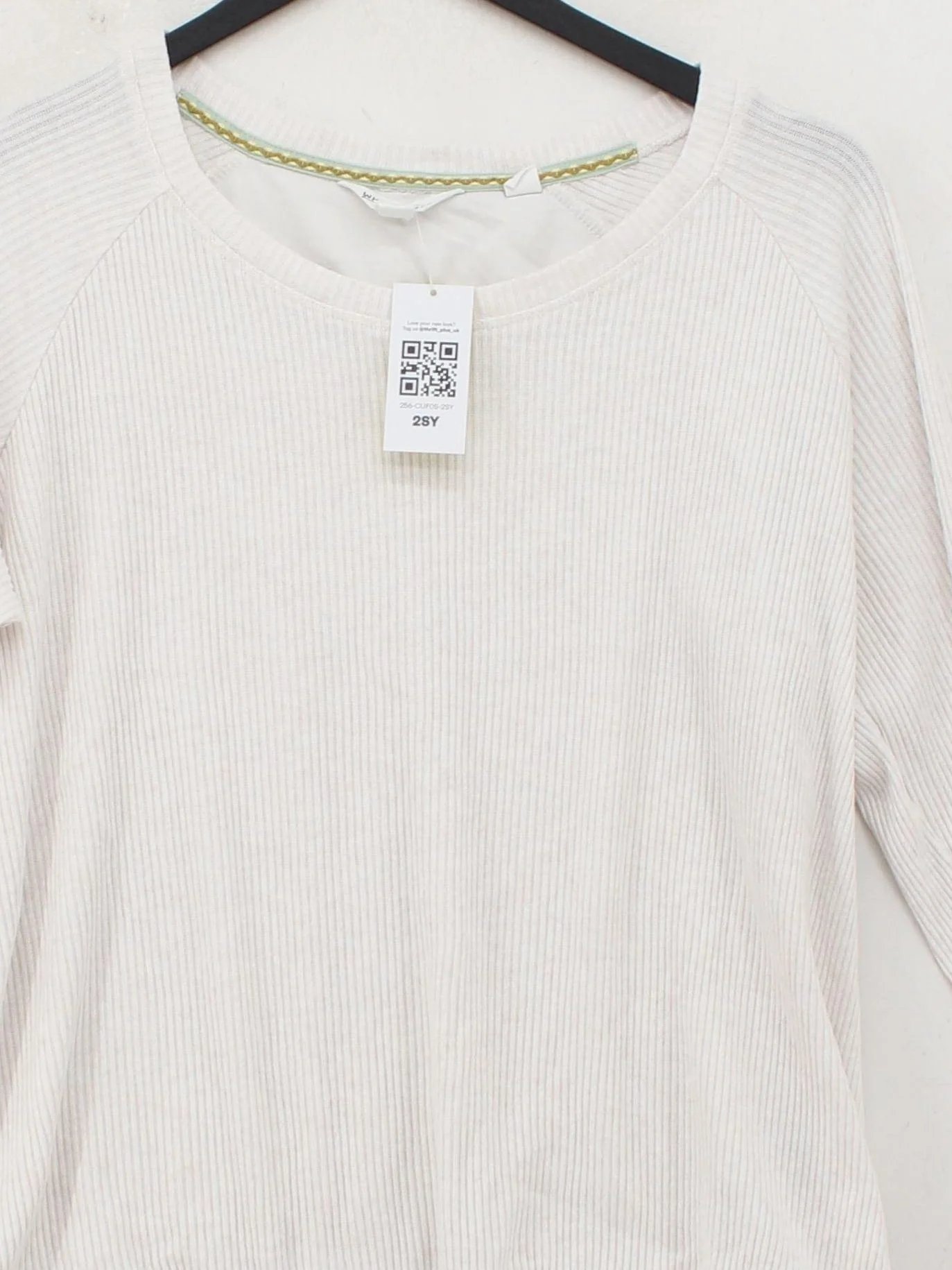 White Stuff Women's Top S White Viscose with Polyester, Elastane Basic - Image 3