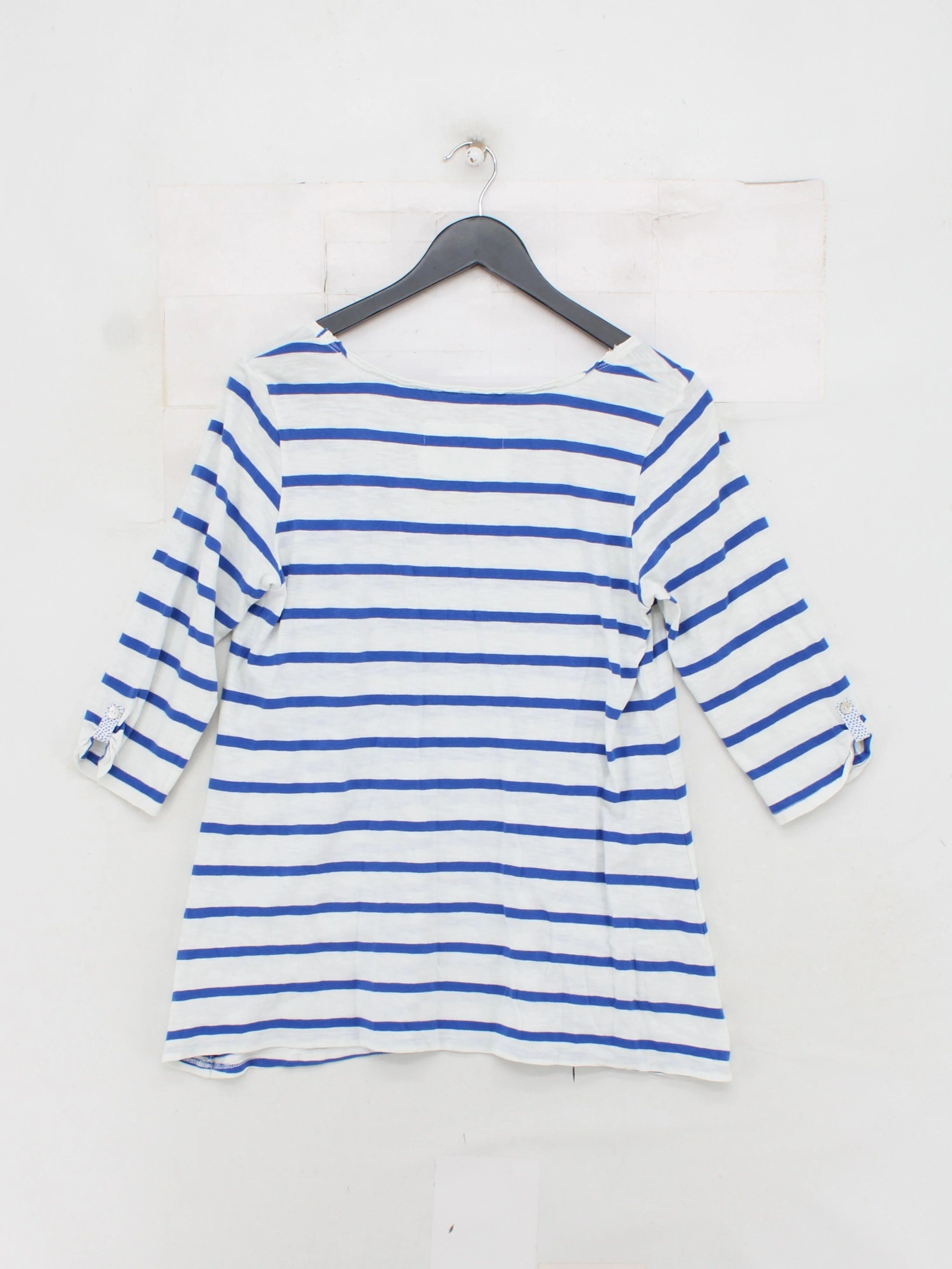 White Stuff Women's Top UK 10 Multi 100% Cotton Basic - Image 2