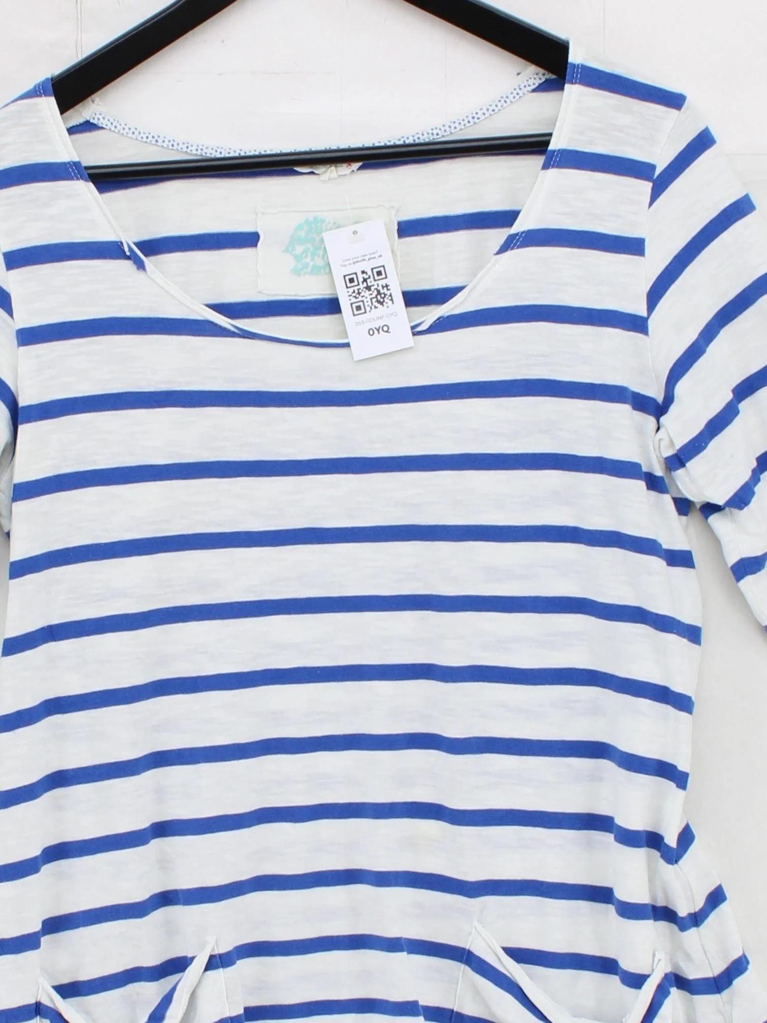 White Stuff Women's Top UK 10 Multi 100% Cotton Basic - Image 3