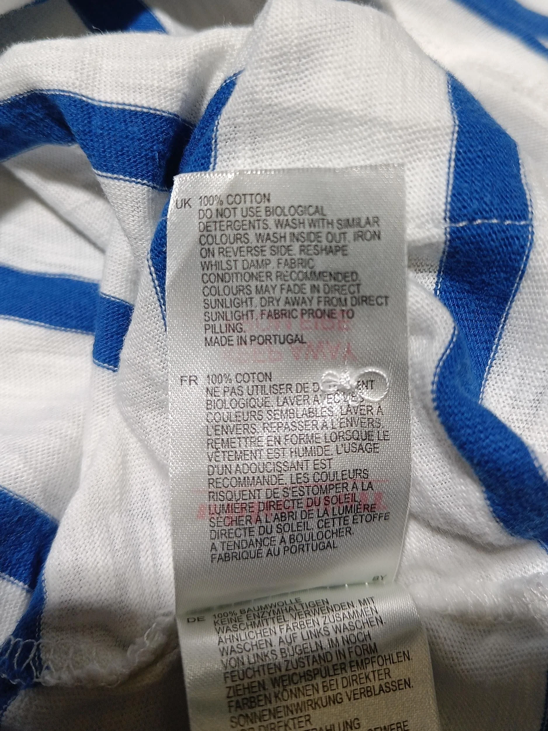 White Stuff Women's Top UK 10 Multi 100% Cotton Basic - Image 6