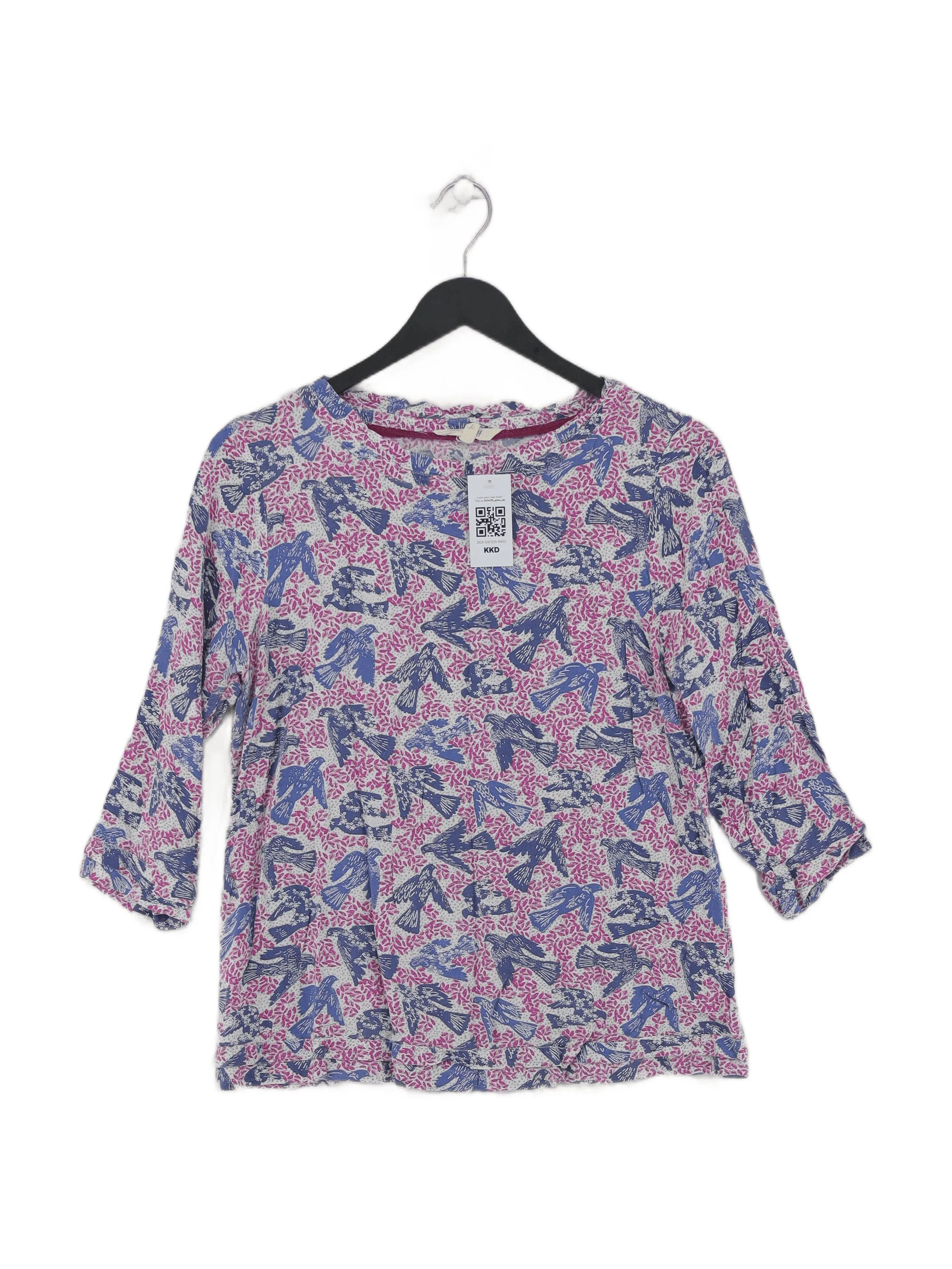 White Stuff Women's Top UK 10 Multi 100% Viscose Basic