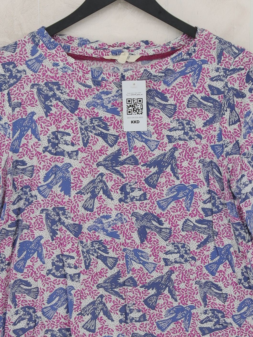 White Stuff Women's Top UK 10 Multi 100% Viscose Basic - Image 3