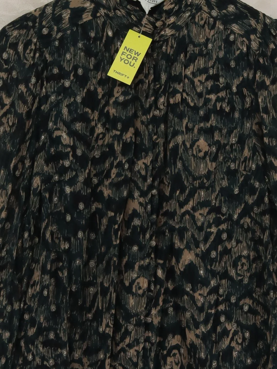 White Stuff Women's Top UK 12 Black Viscose with Other Basic - Image 3