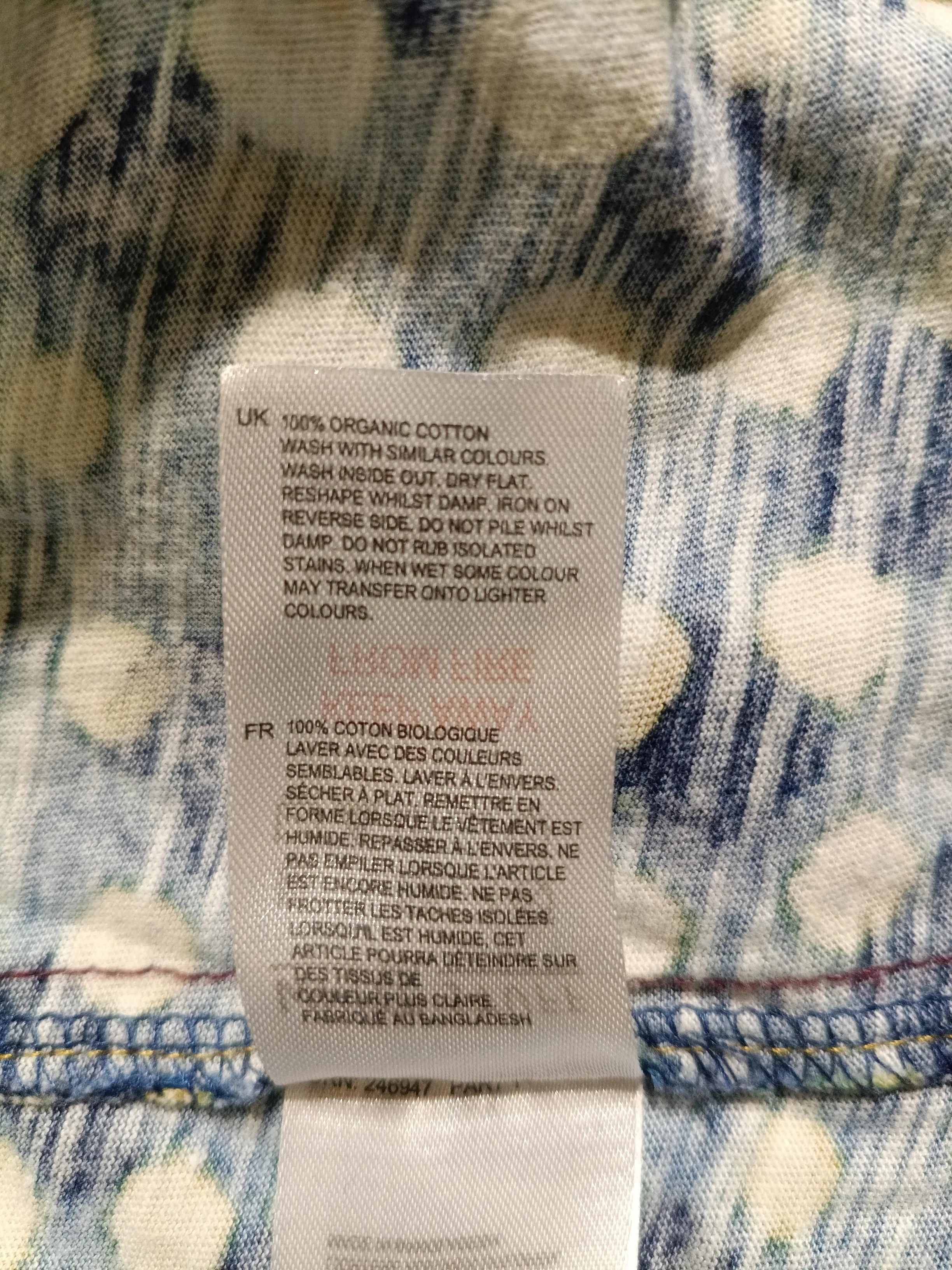 White Stuff Women's Top UK 16 Blue 100% Cotton Basic - Image 6