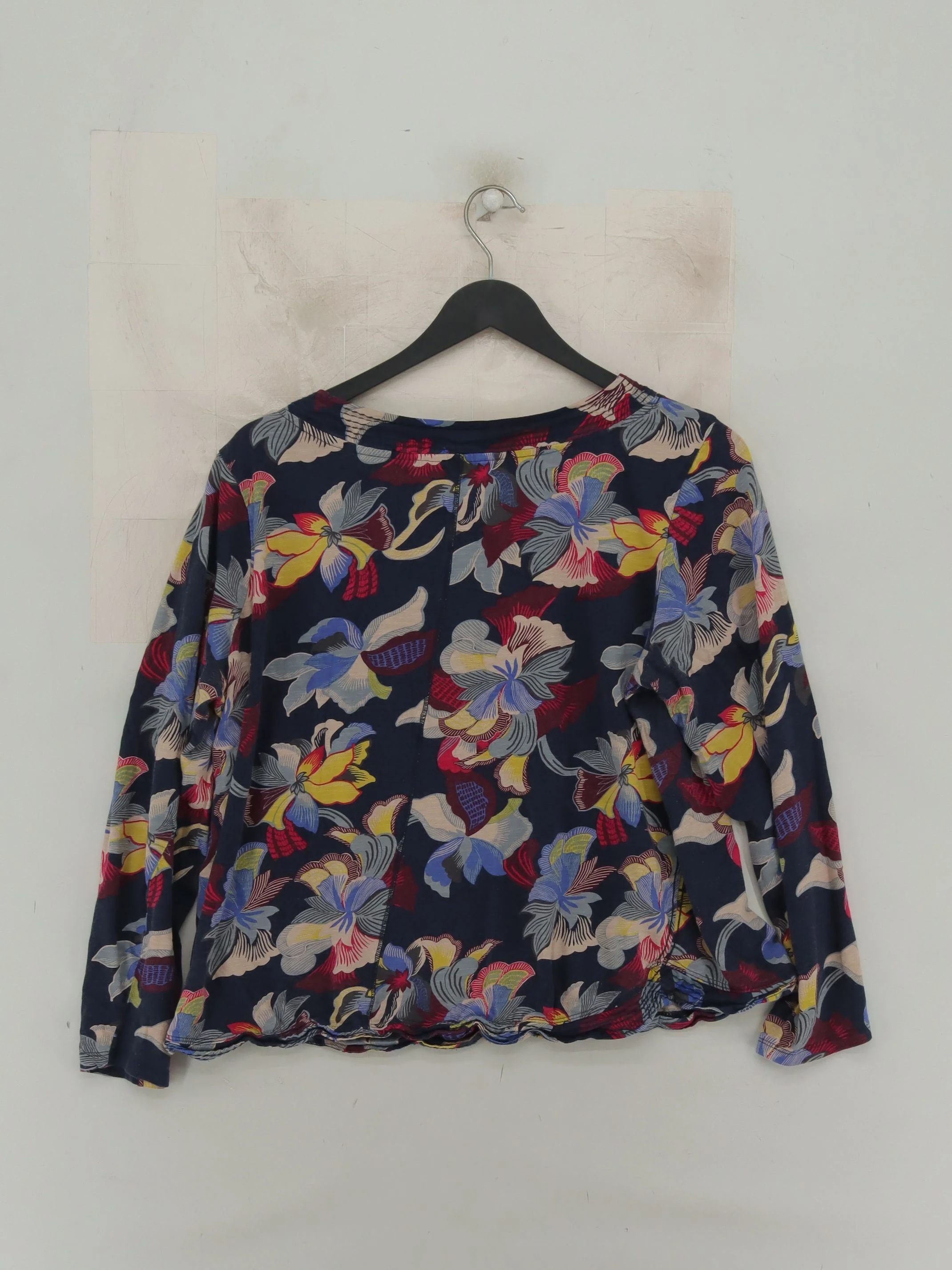 White Stuff Women's Top UK 16 Blue 100% Cotton Basic - Image 2
