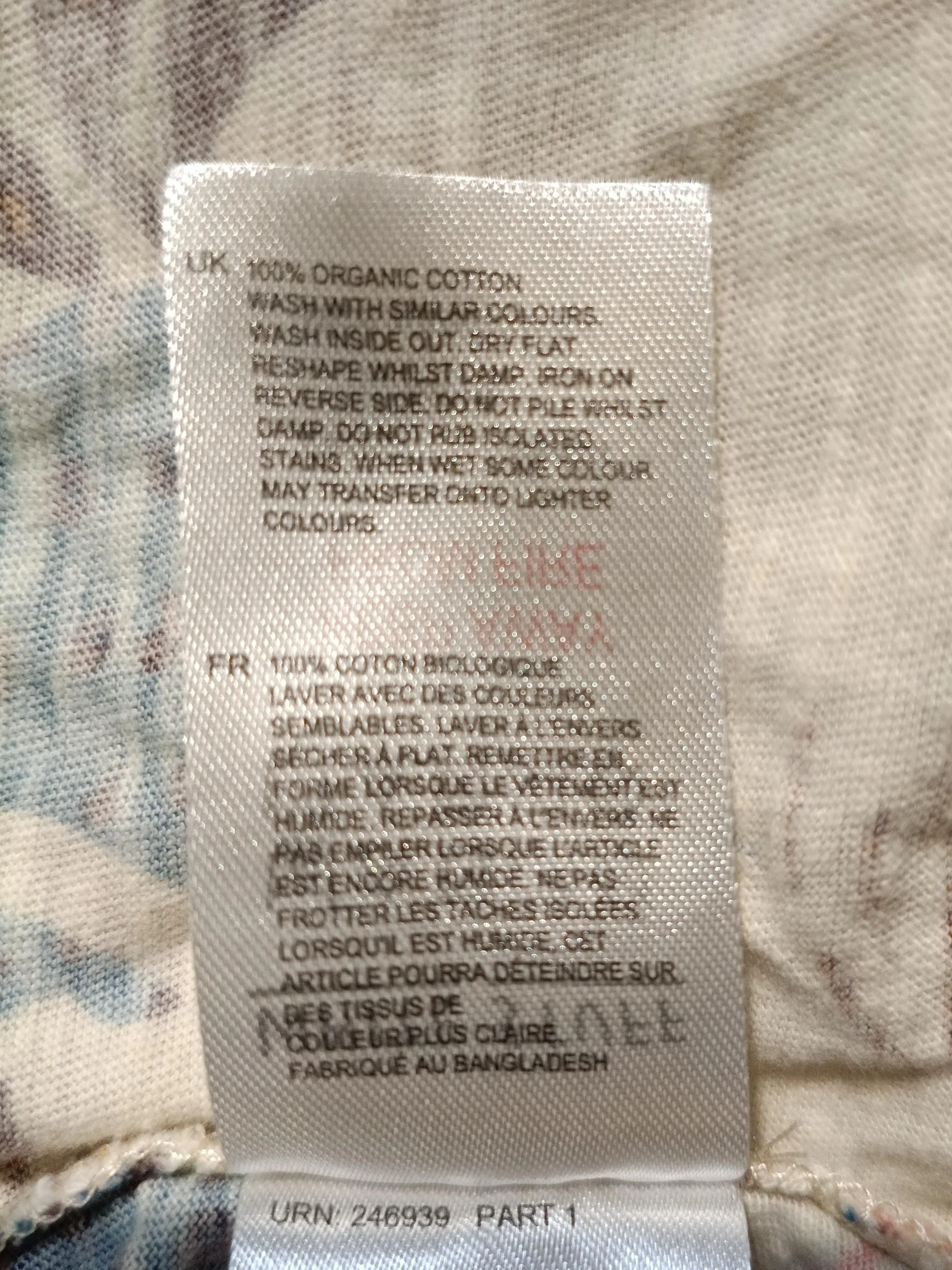 White Stuff Women's Top UK 16 Multi 100% Cotton Basic - Image 6