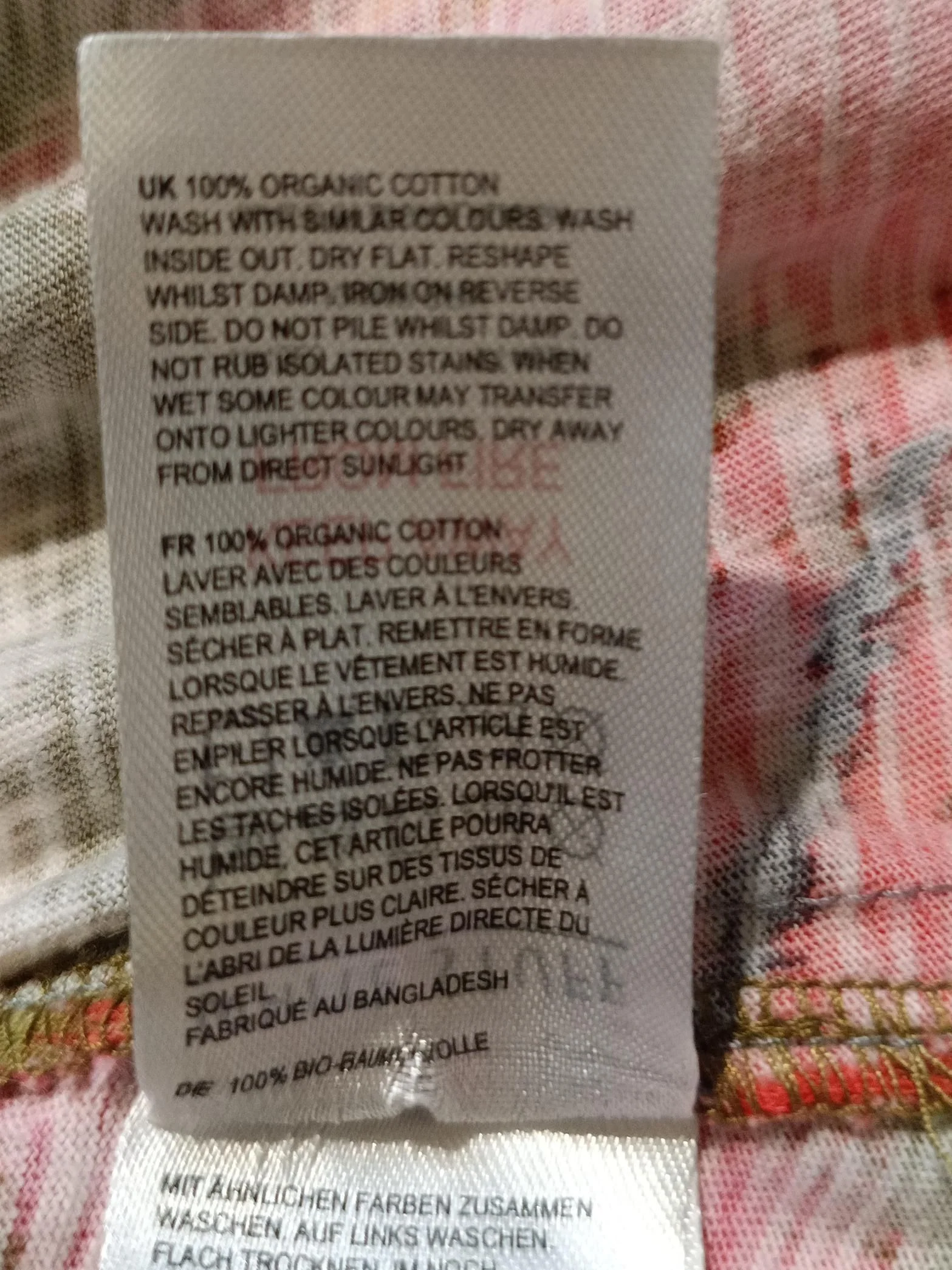 White Stuff Women's Top UK 16 Multi 100% Cotton Basic - Image 6
