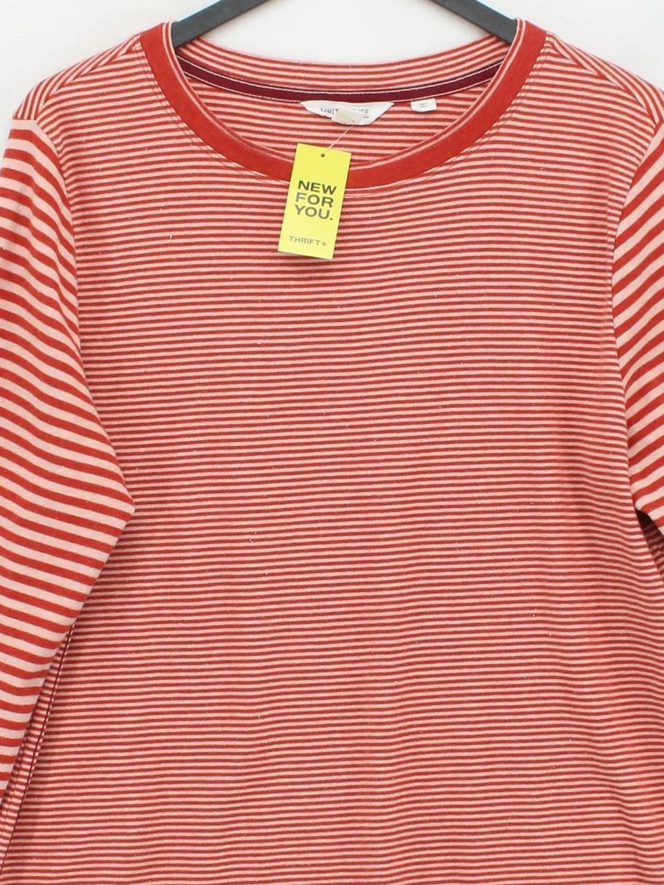 White Stuff Women's Top UK 16 Red Cotton with Other Basic - Image 3