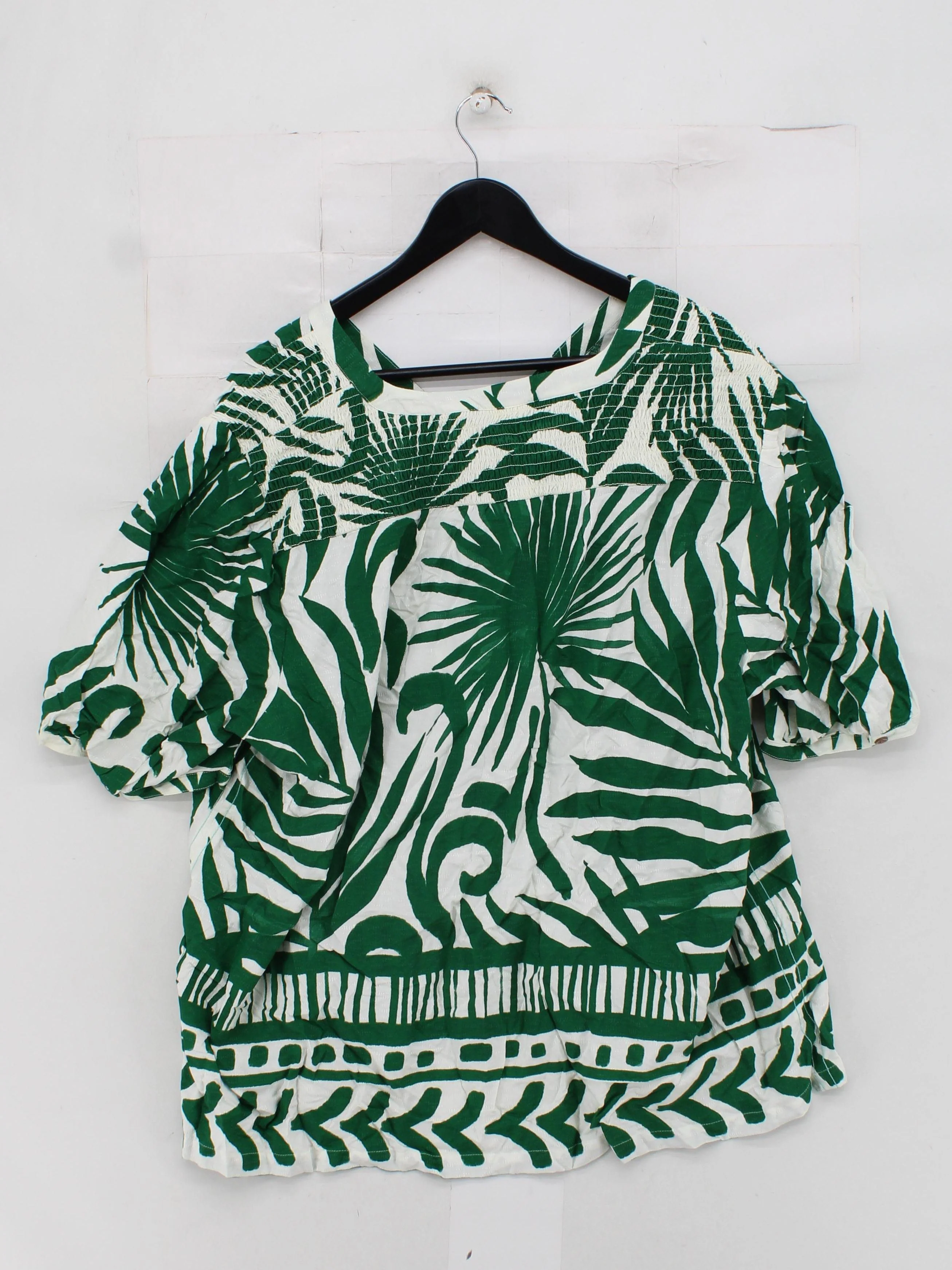 White Stuff Women's Top UK 24 White 100% Viscose Basic New with tags - Image 2