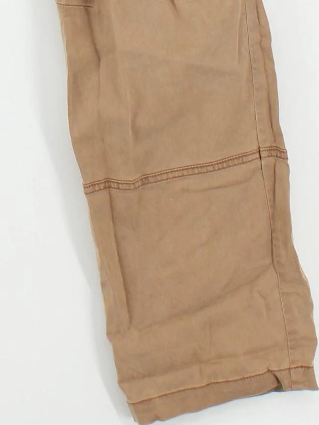 White Stuff Women's Trousers L Tan Lyocell Modal with Elastane Straight Chino - Image 4